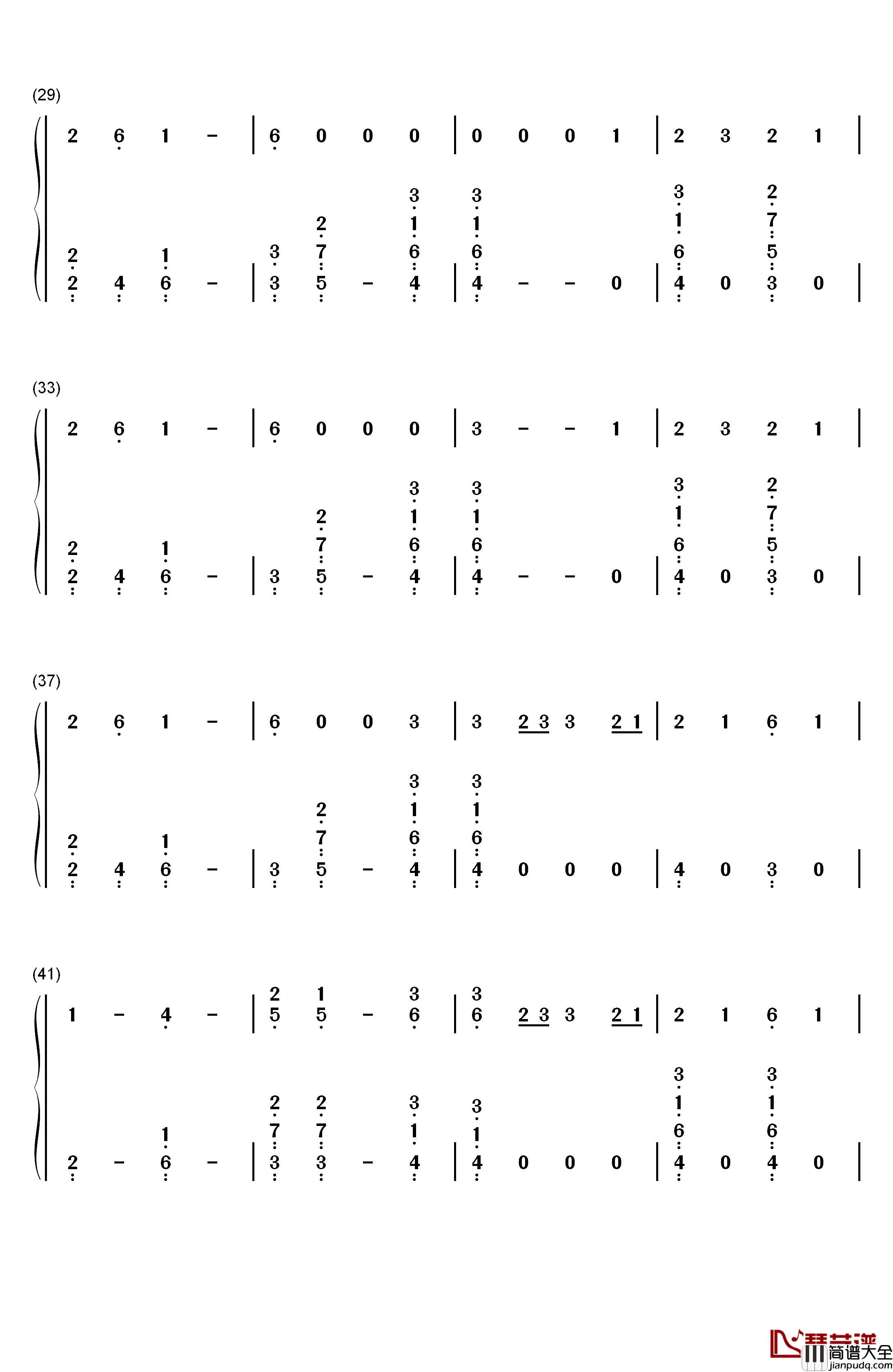 Where_Were_You_in_the_Morning钢琴简谱_数字双手_Shawn_Mendes