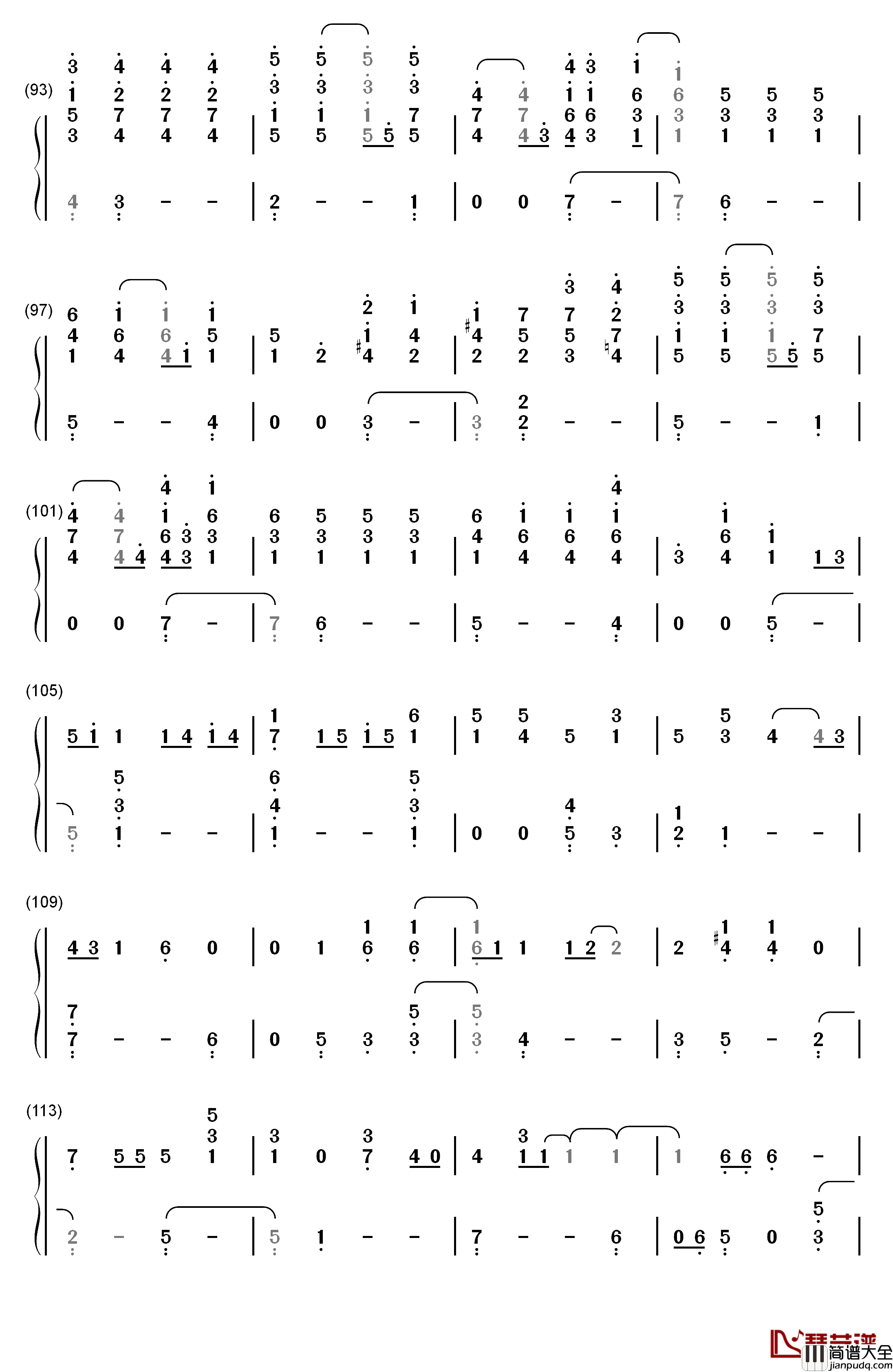 Piano_Man钢琴简谱_数字双手_Billy_Joel