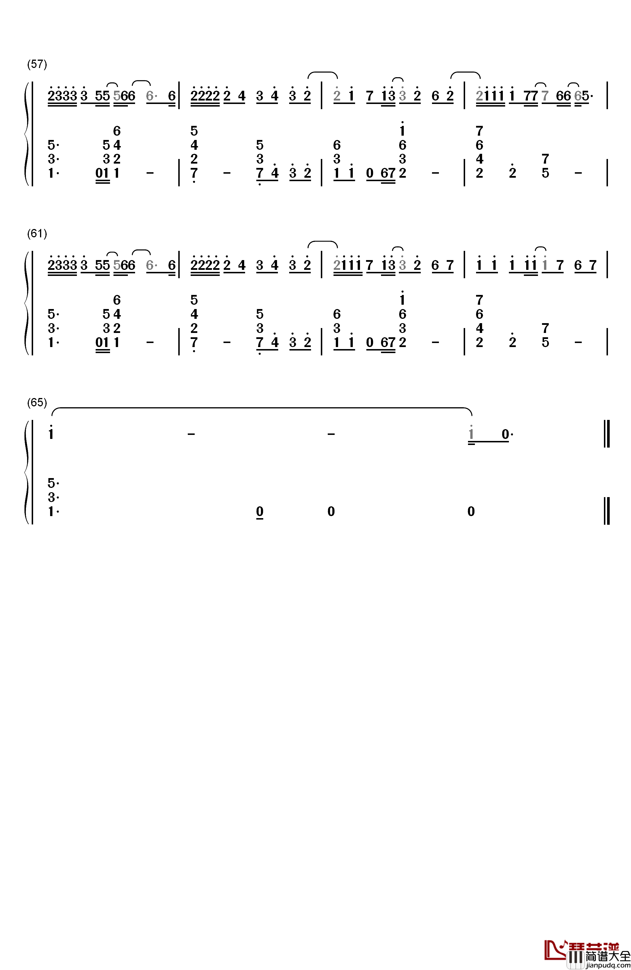 Nothing's_Gonna_Change_My_Love_for_You钢琴简谱_数字双手_George_Benson
