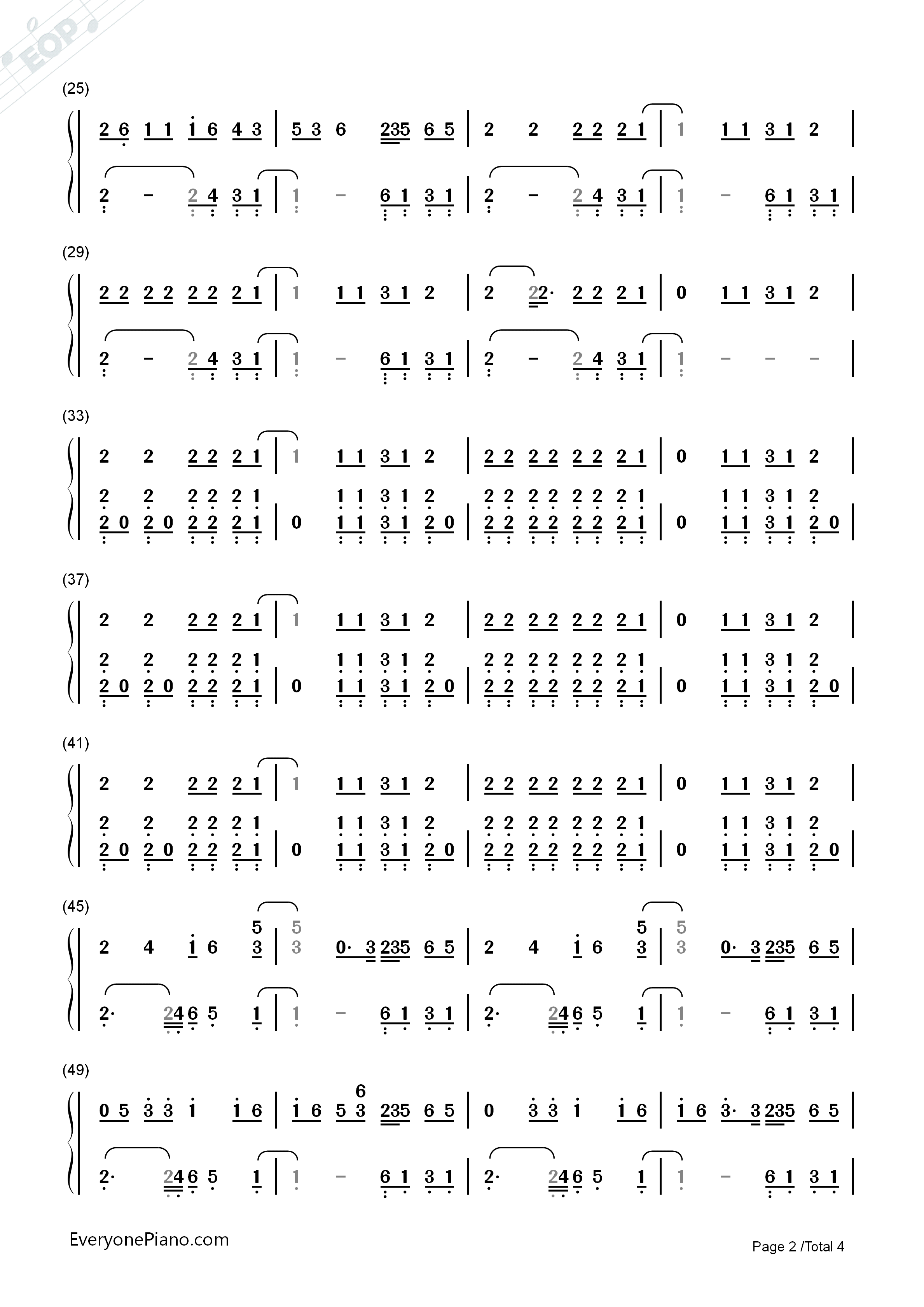 This_Girl钢琴简谱_Kungs演唱