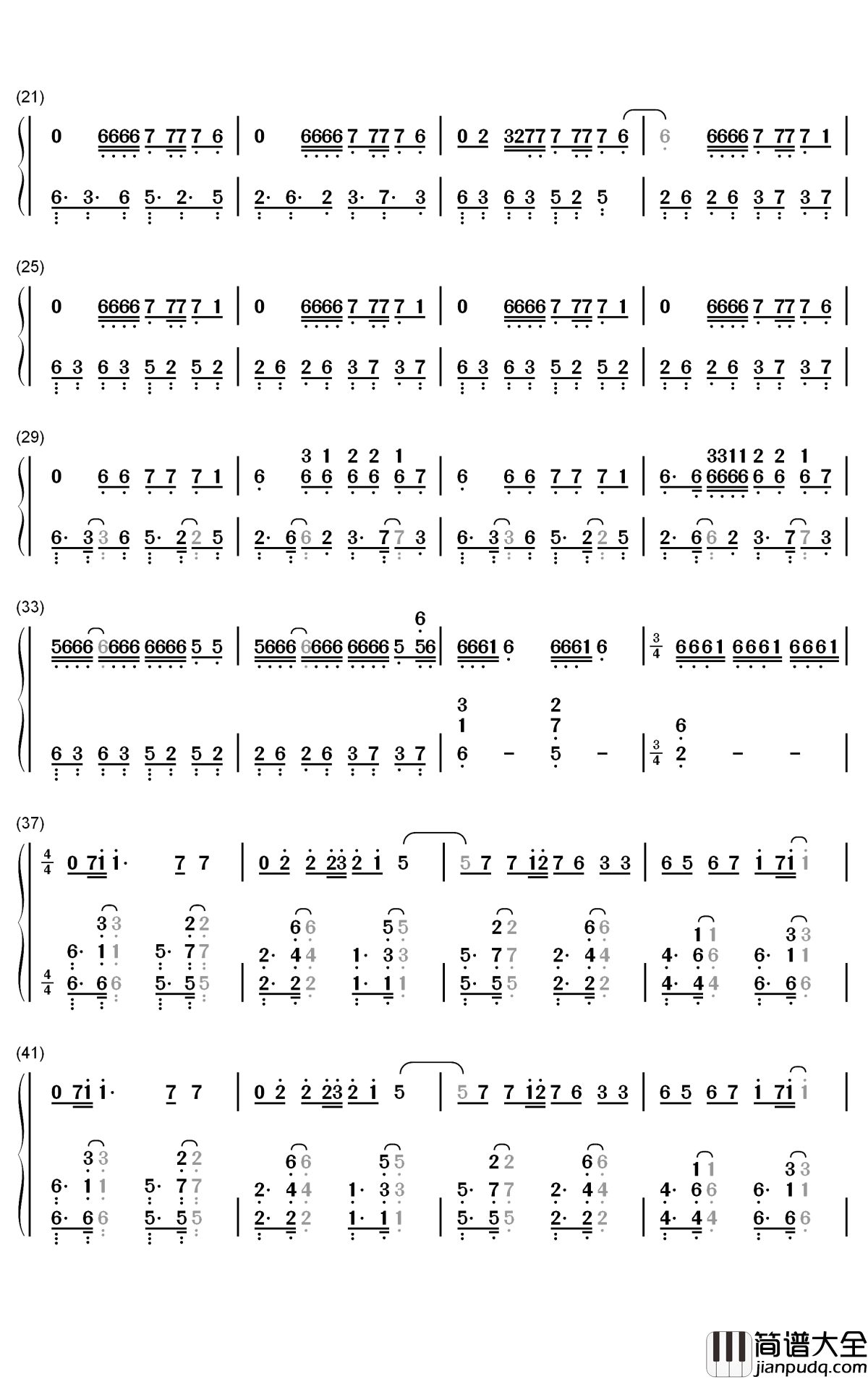 Mamacita钢琴简谱_数字双手_Black_Eyed_Peas_Ozuna_J._Rey_Soul