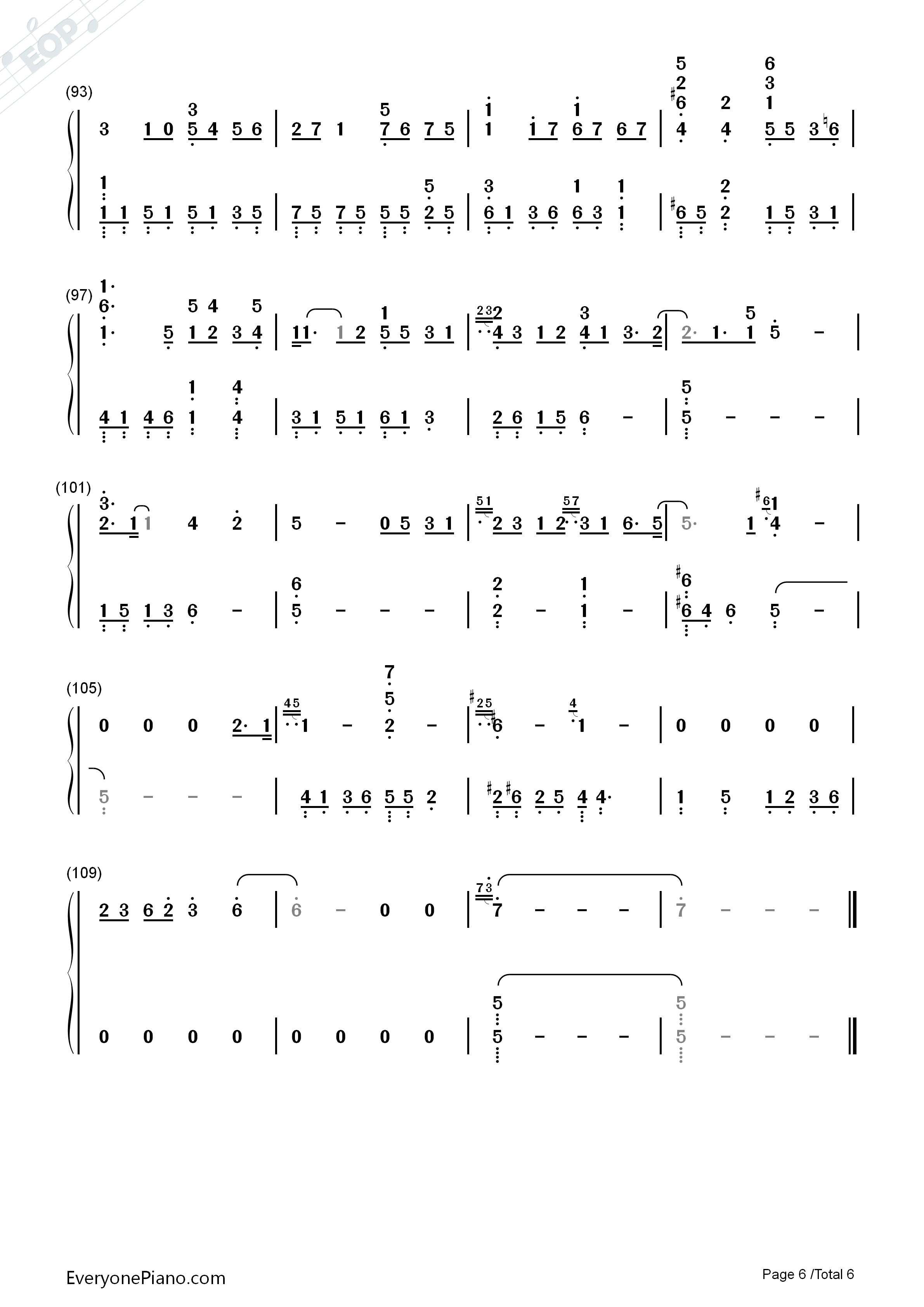 你给我听好钢琴简谱_陈奕迅演唱