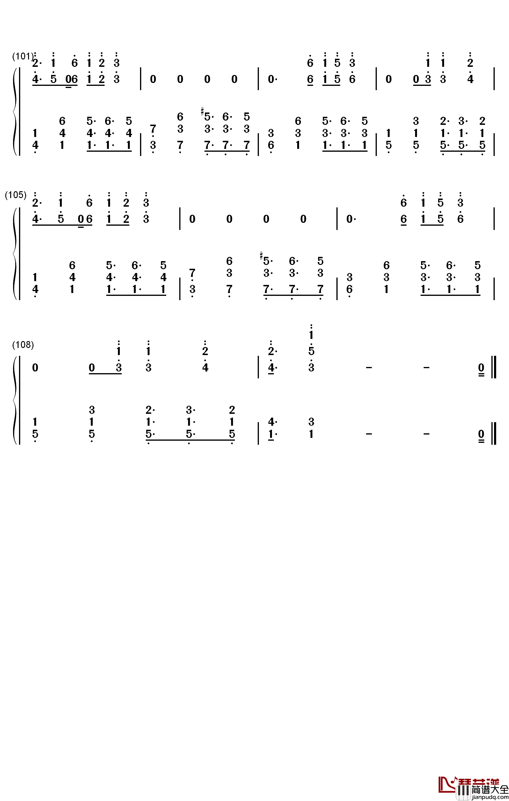 Feel_Special钢琴简谱_数字双手_TWICE