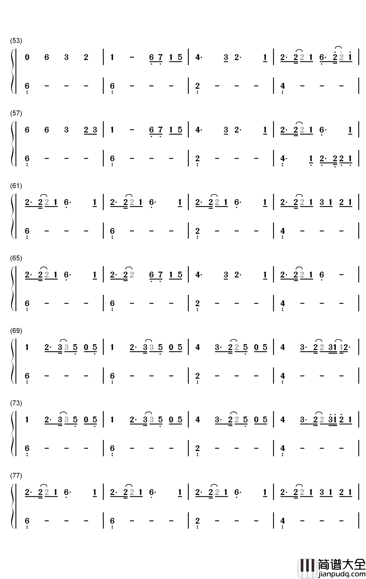 Lose_Control钢琴简谱_数字双手_Meduza_Becky_Hill_Goodboys