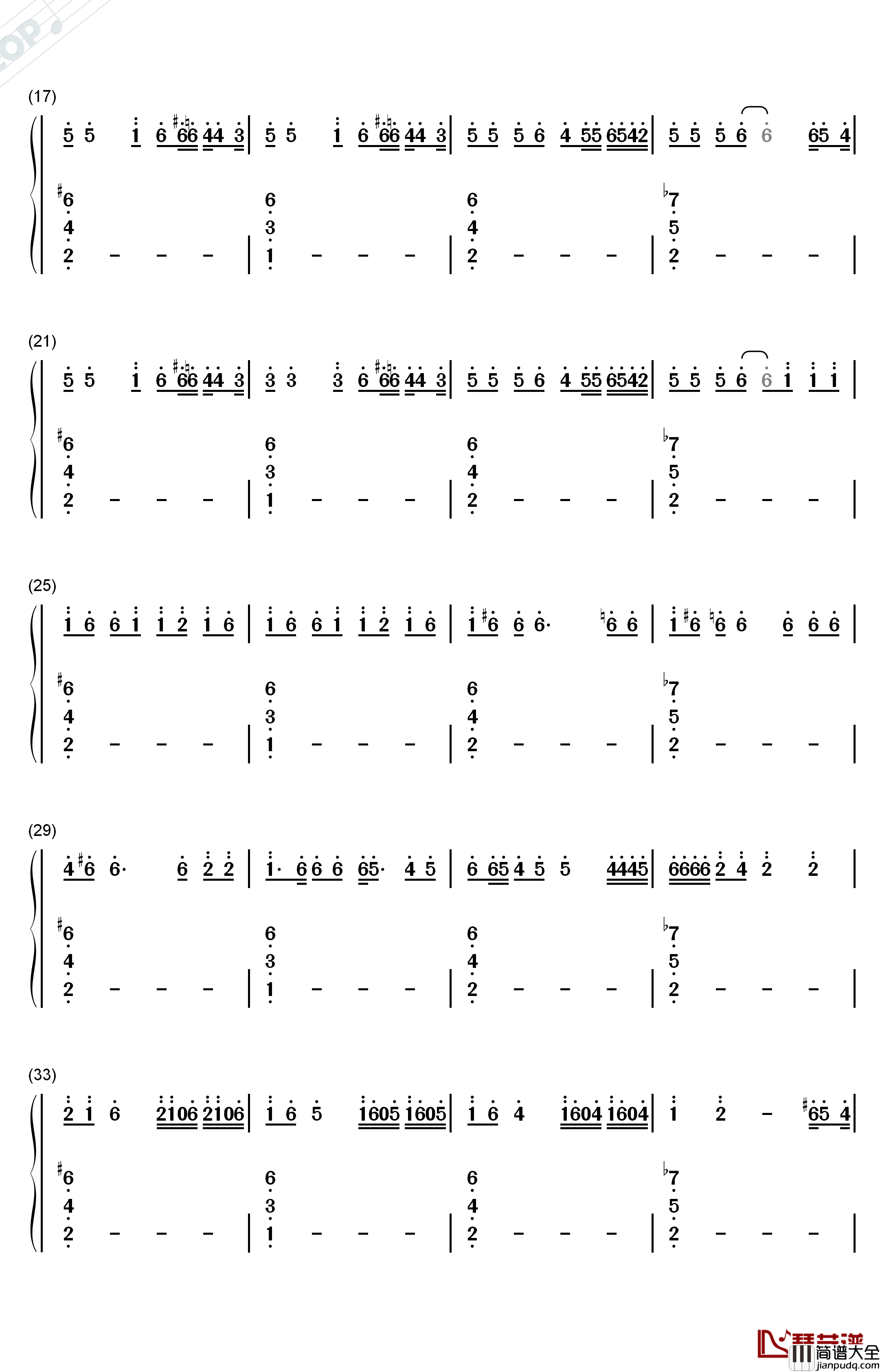 Boyfriend钢琴简谱_数字双手_Ariana_Grande_Social_House