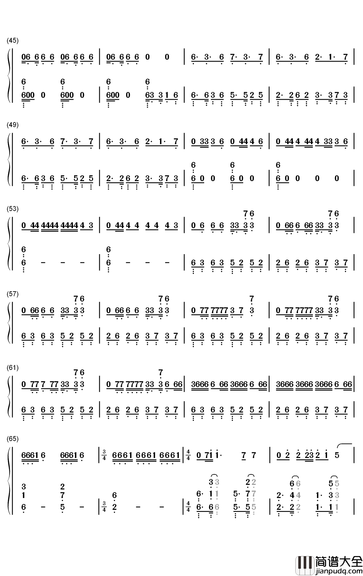 Mamacita钢琴简谱_数字双手_Black_Eyed_Peas_Ozuna_J._Rey_Soul