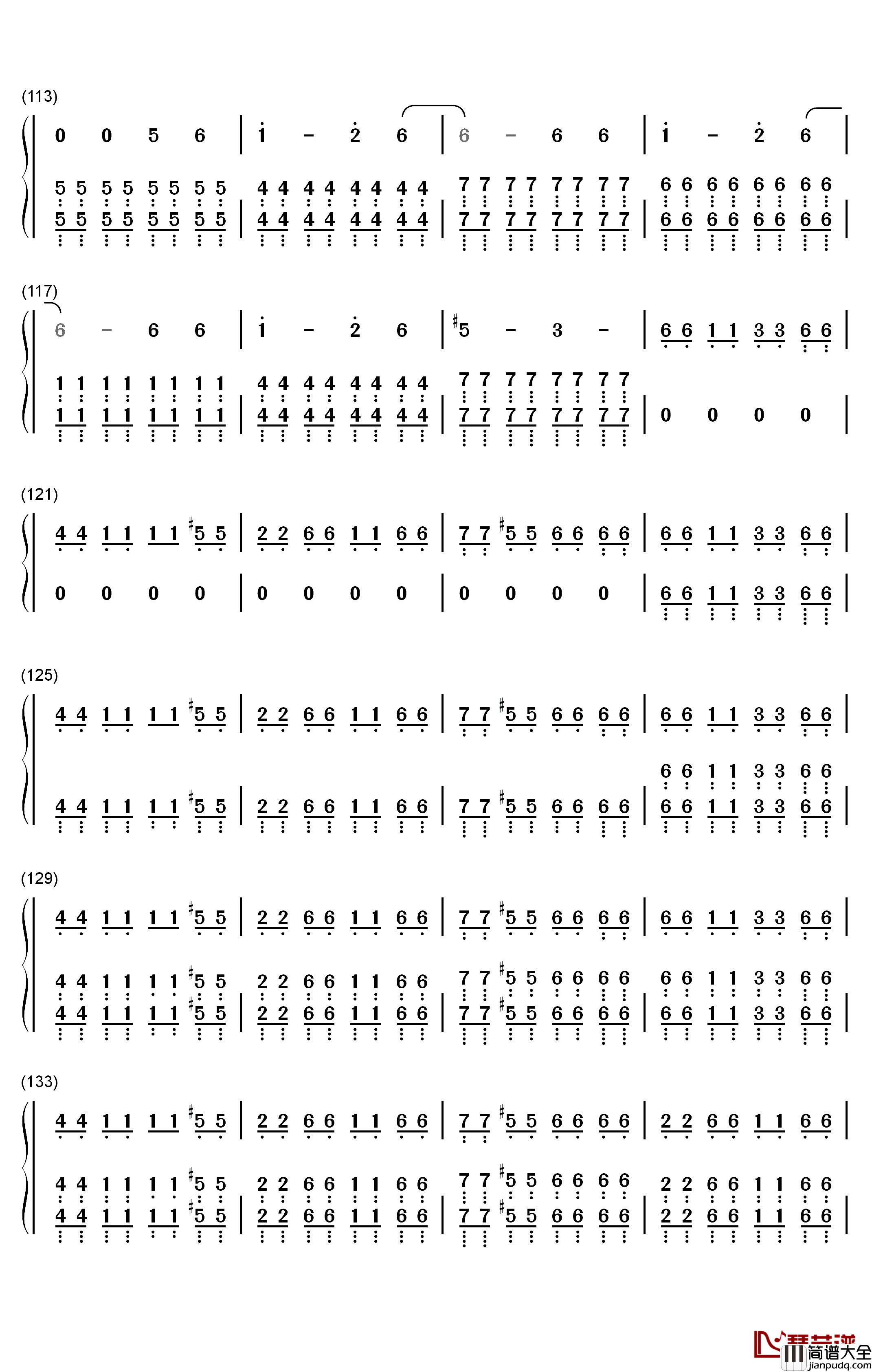 Out_of_the_Black钢琴简谱_数字双手_Royal_Blood