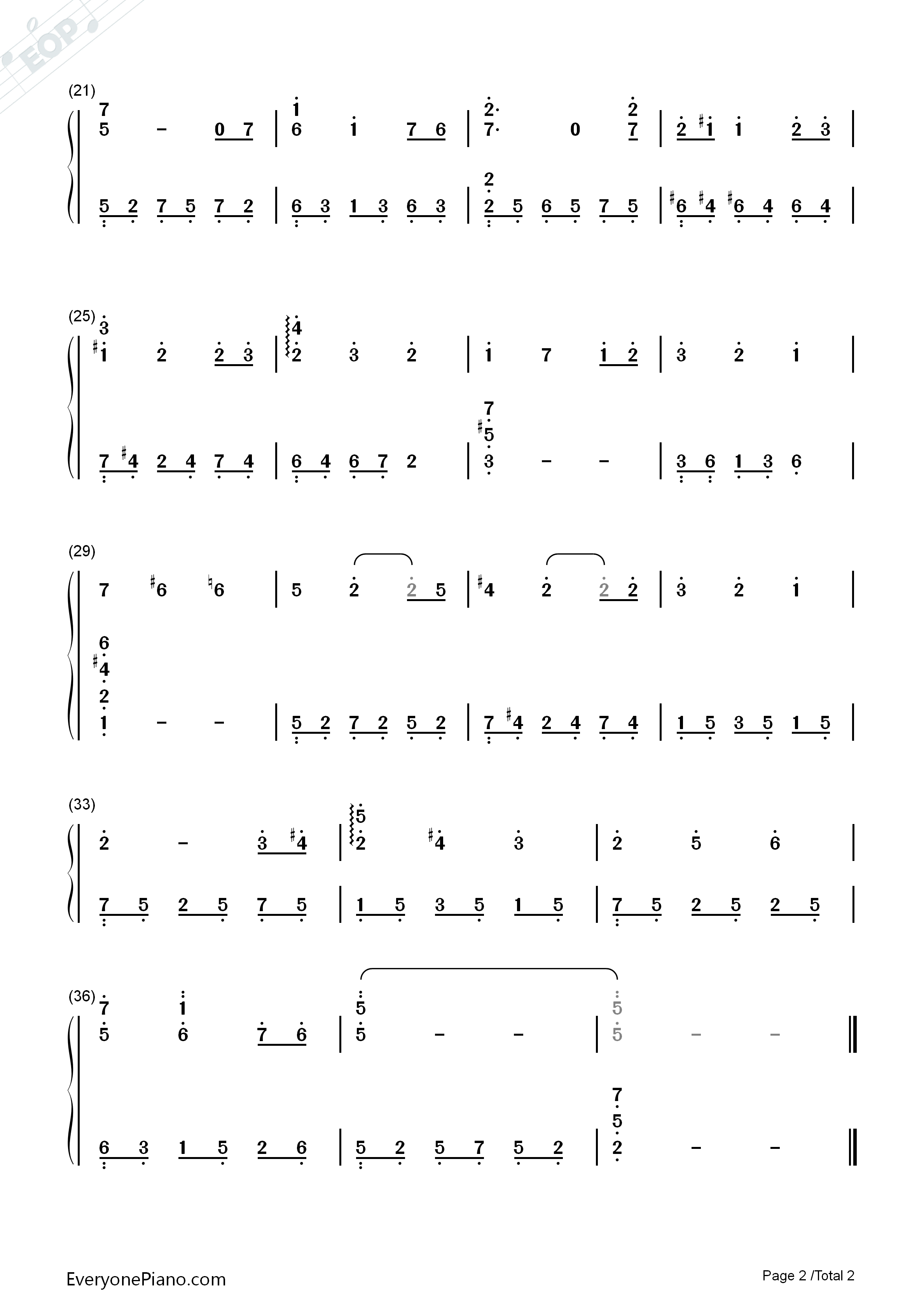 重新开始钢琴简谱_久石让__Joe_Hisaishi_宫崎骏演唱