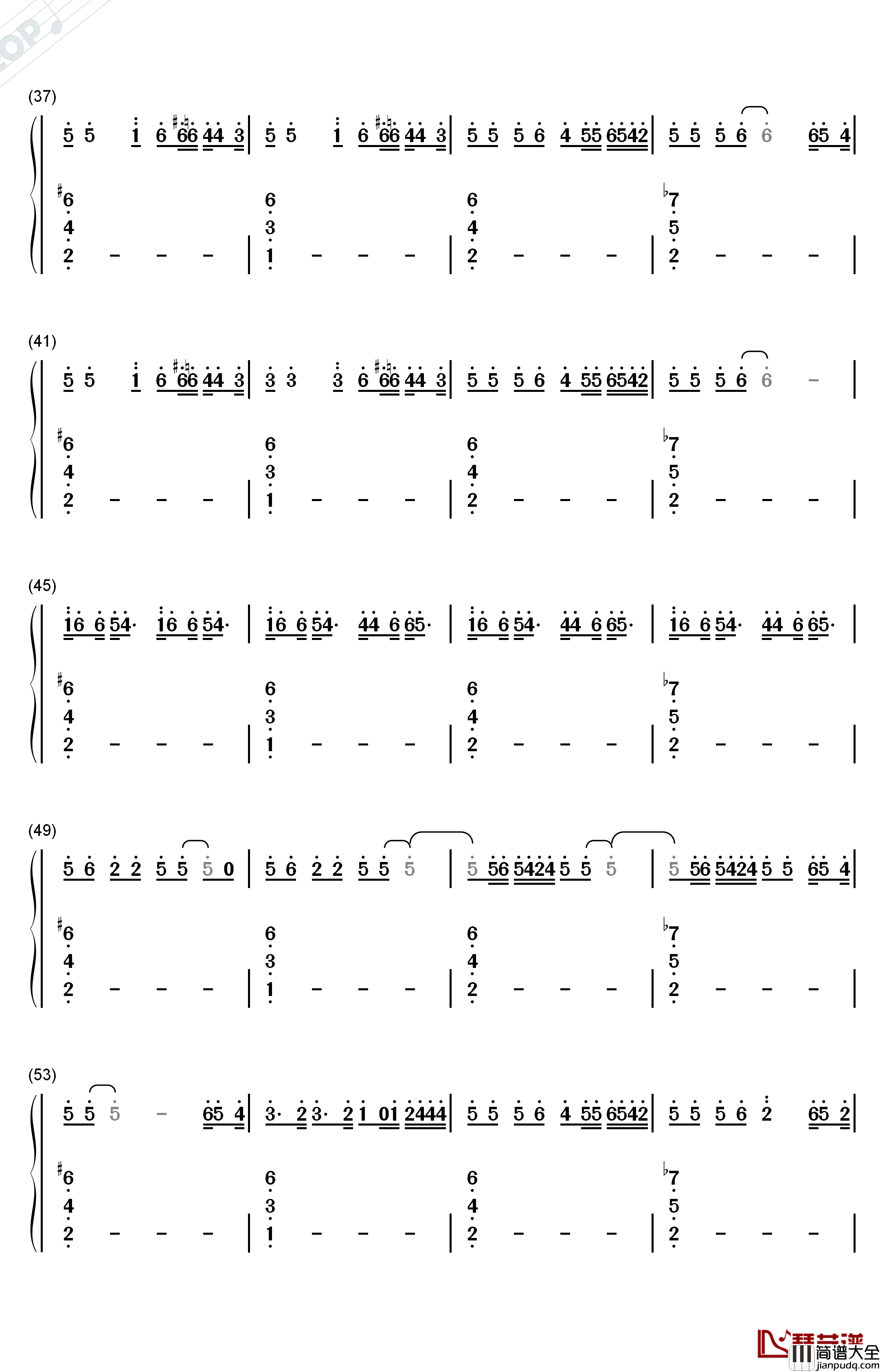 Boyfriend钢琴简谱_数字双手_Ariana_Grande_Social_House