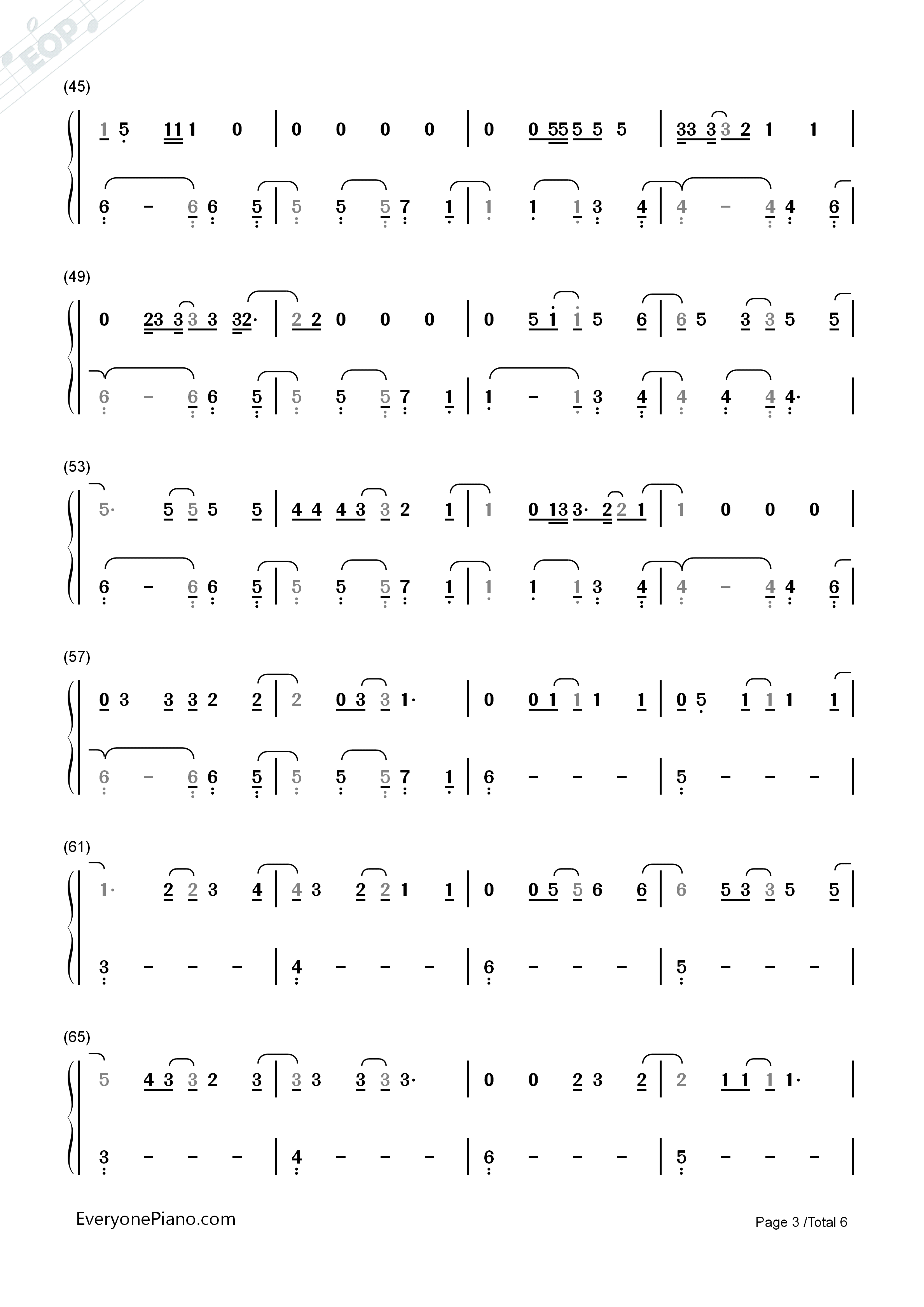 Castle_On_The_Hill钢琴简谱_Ed_Sheeran演唱