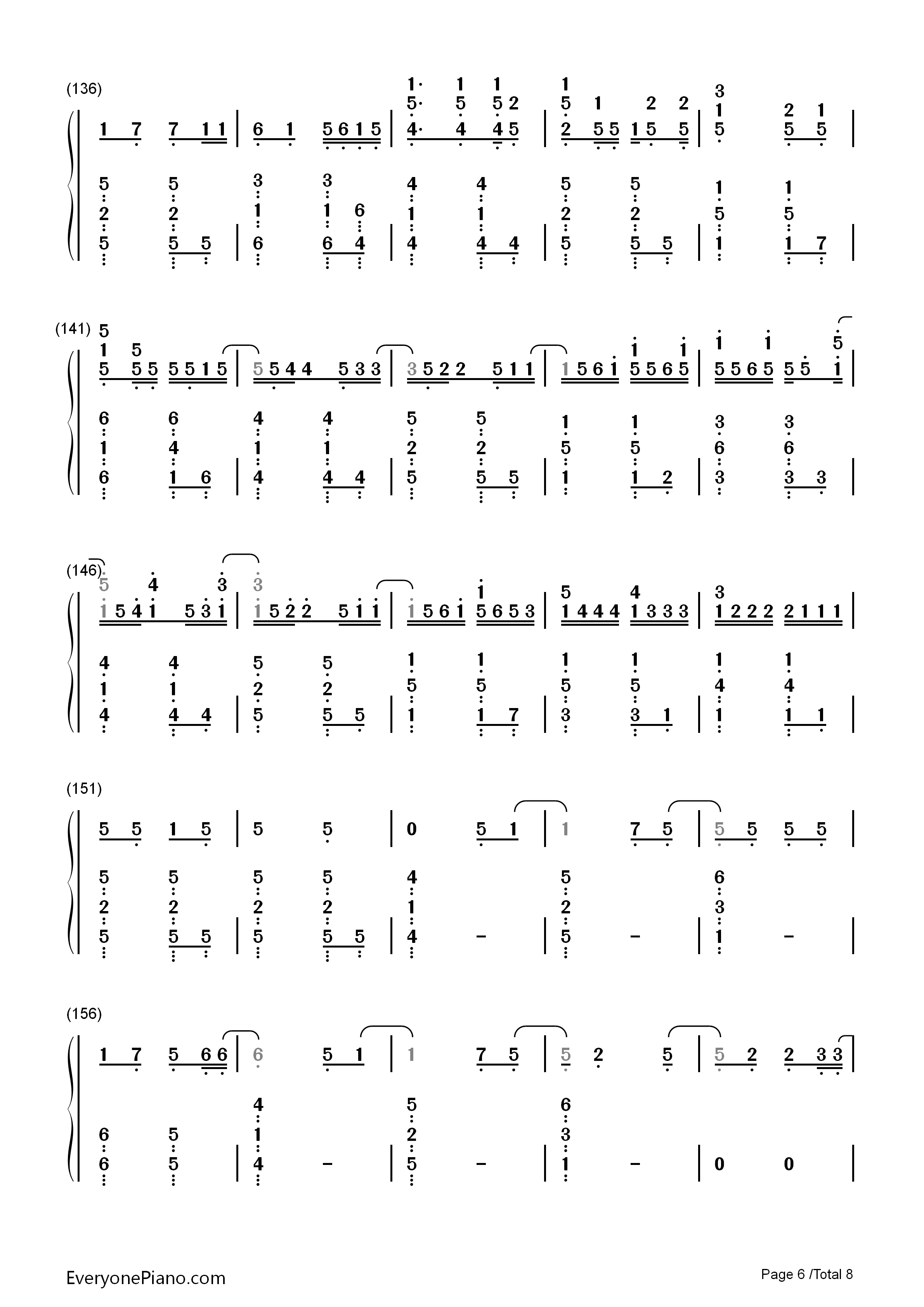 楔钢琴简谱_奥华子演唱