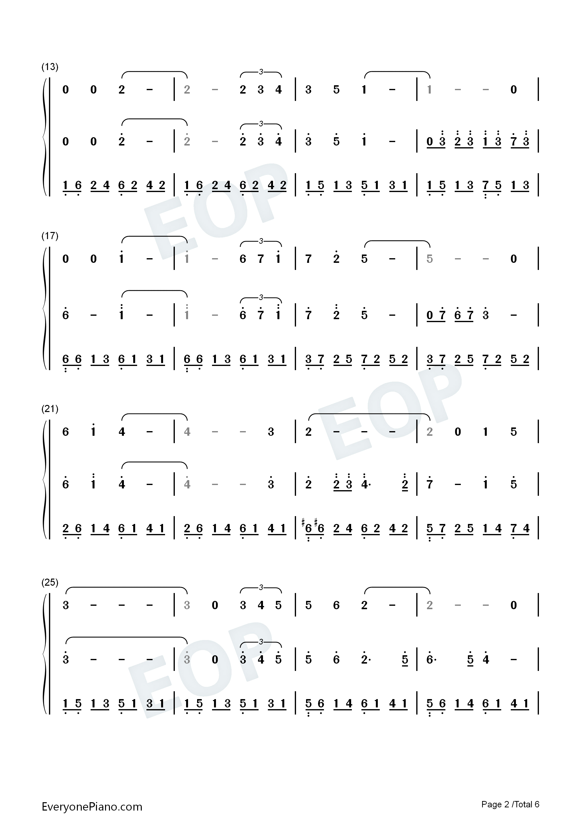 Evergreen钢琴简谱_Barbra_Streisand演唱