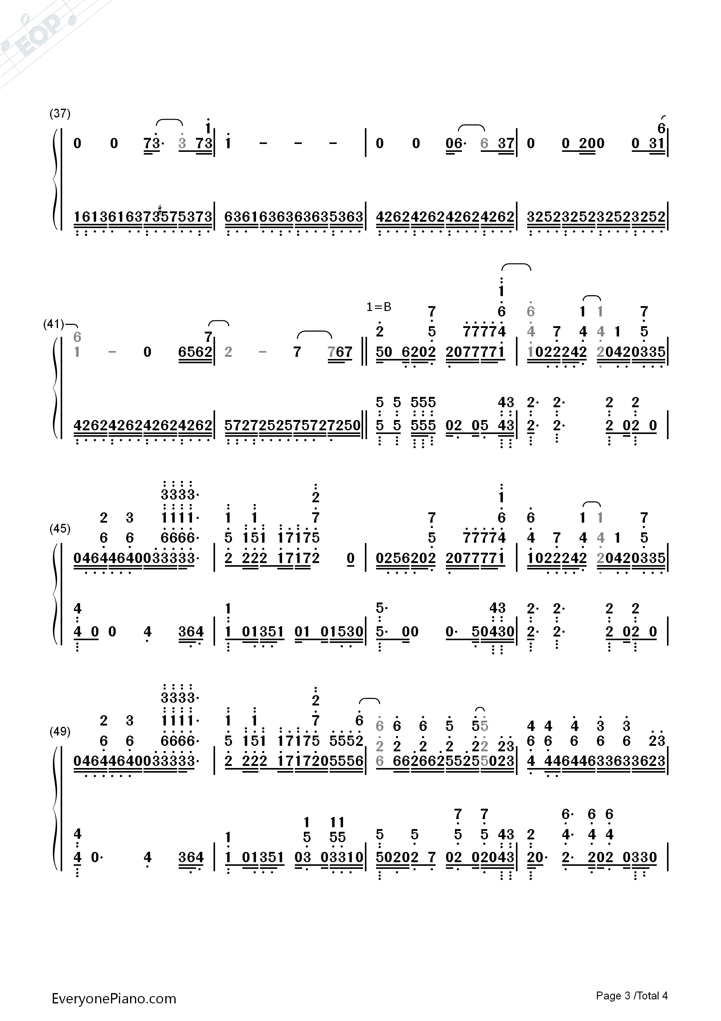 Atlas钢琴简谱_Coldplay演唱