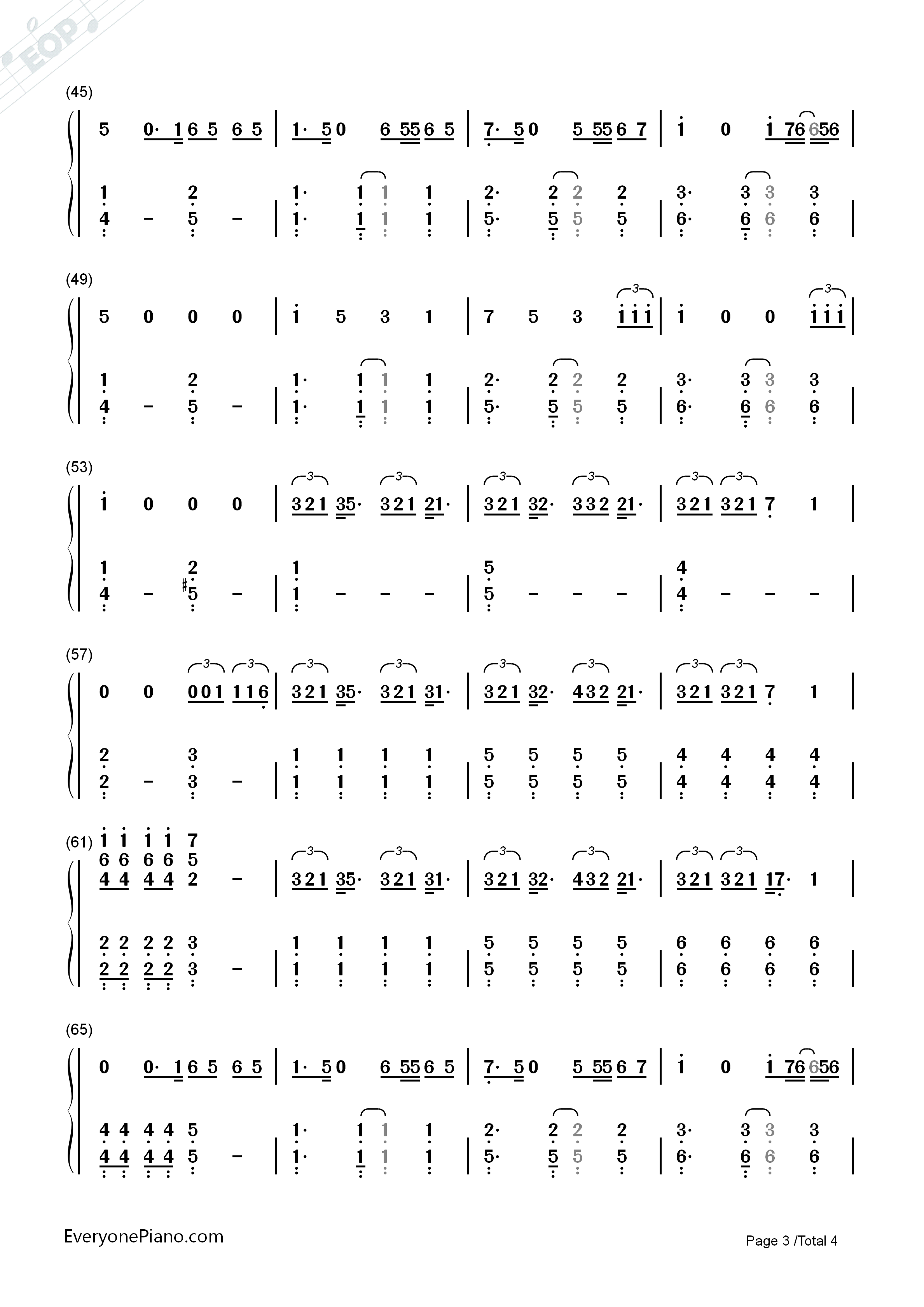 After_the_Afterparty钢琴简谱_Charli_XCX_Lil_Yachty演唱