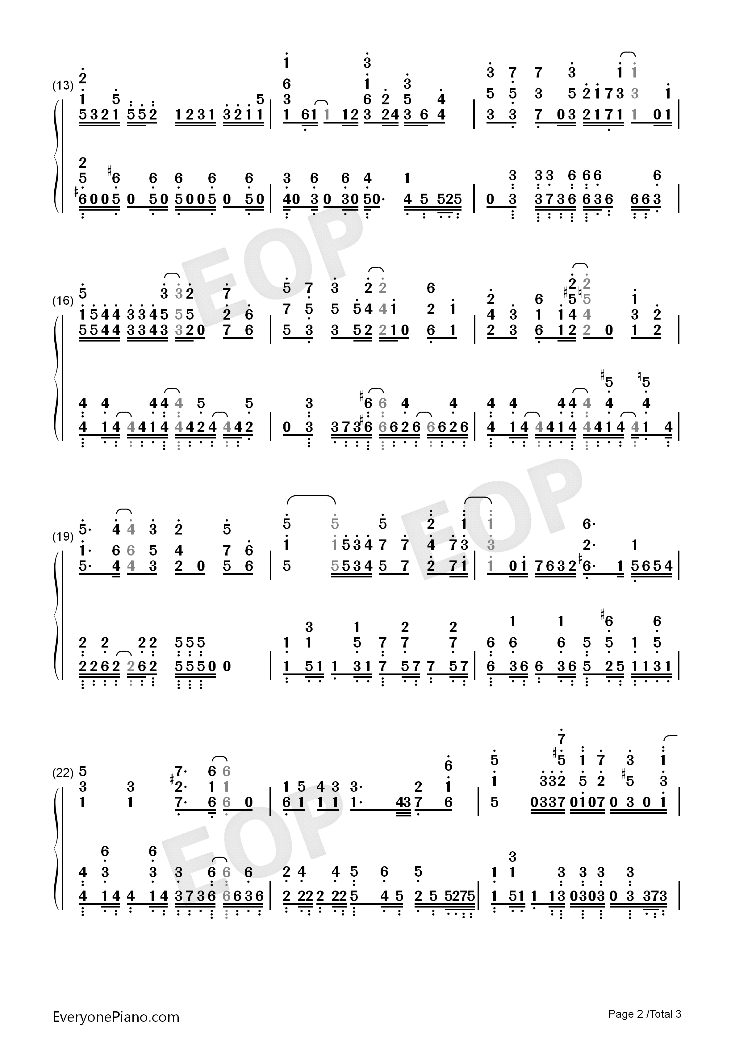 ゼロセンチメートル钢琴简谱_大原由衣子演唱