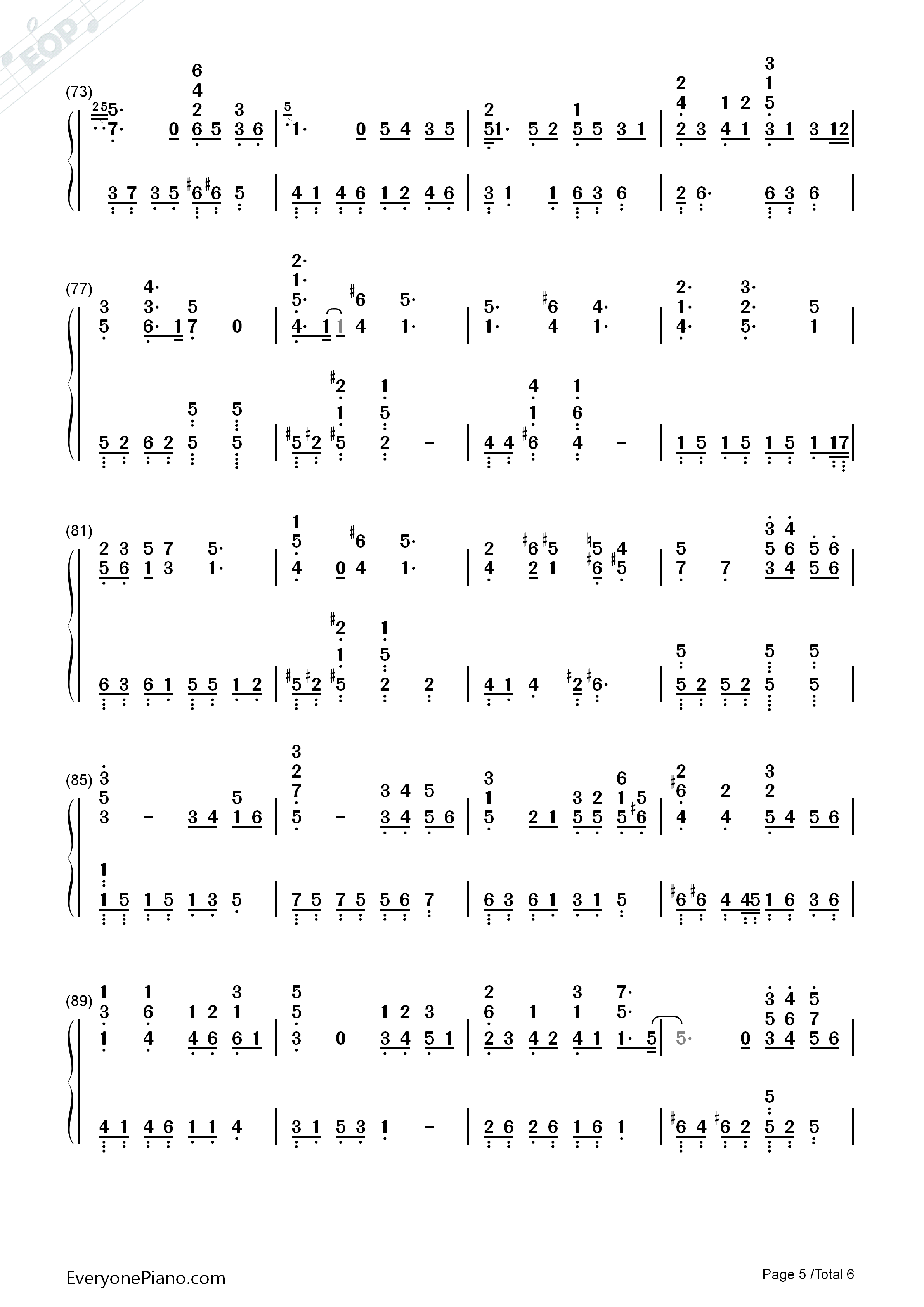 你给我听好钢琴简谱_陈奕迅演唱