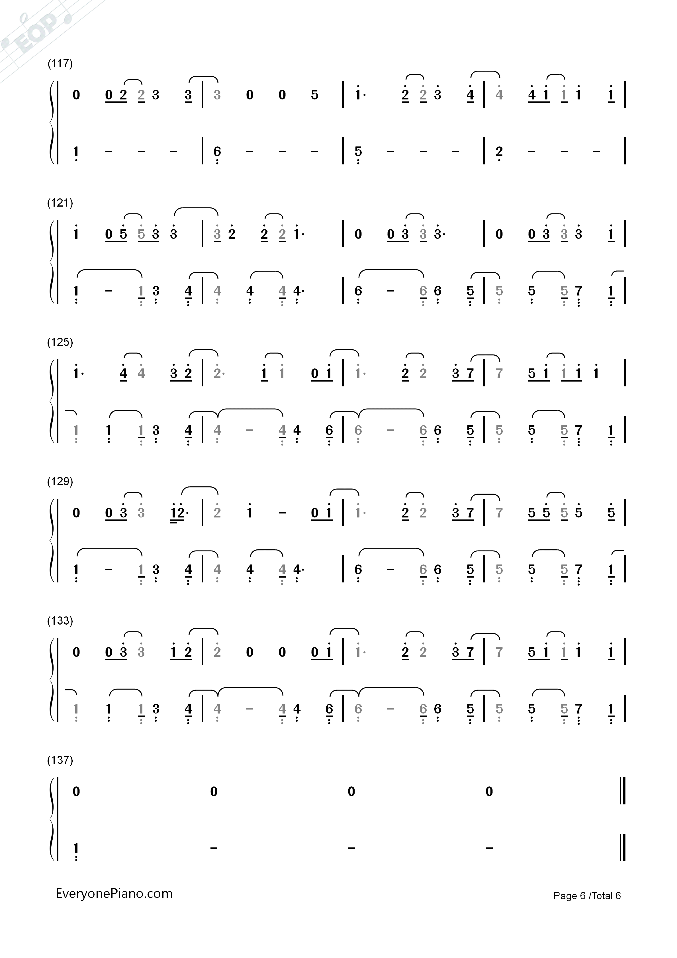 Castle_On_The_Hill钢琴简谱_Ed_Sheeran演唱