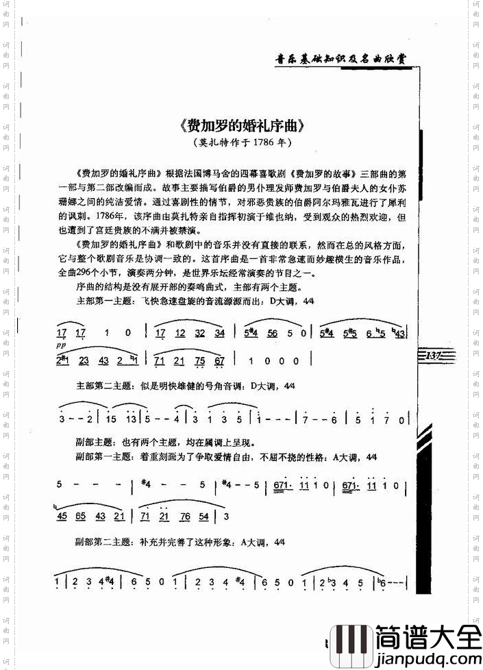 音乐基础知识及名曲欣赏121_180简谱