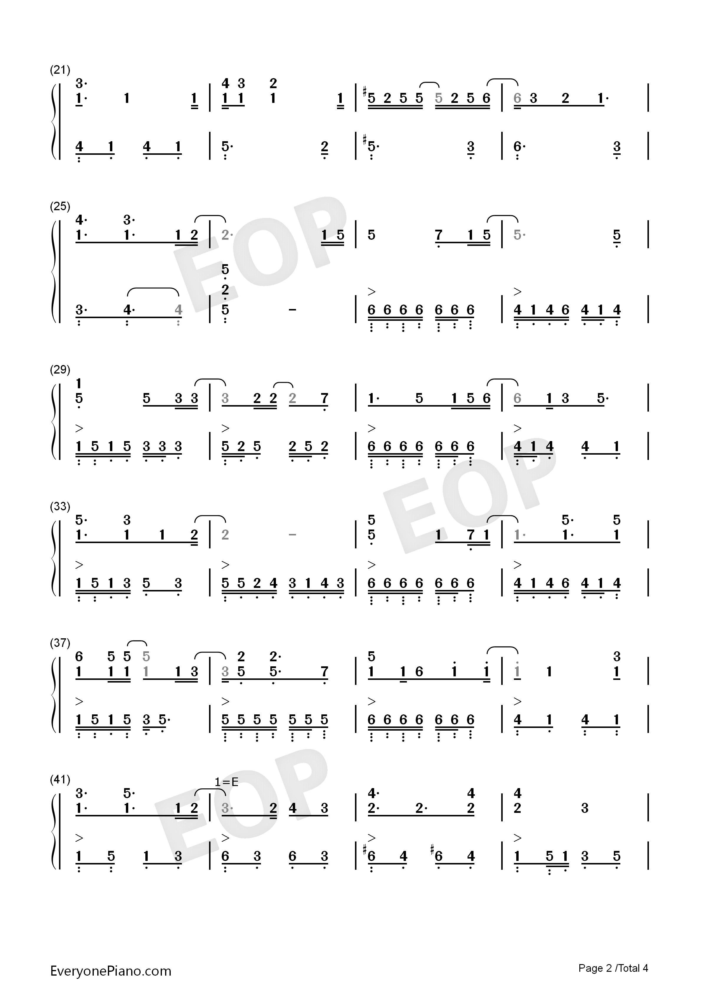 Moe_Anime_OP_Thing_Season_2钢琴简谱_8三万8演唱