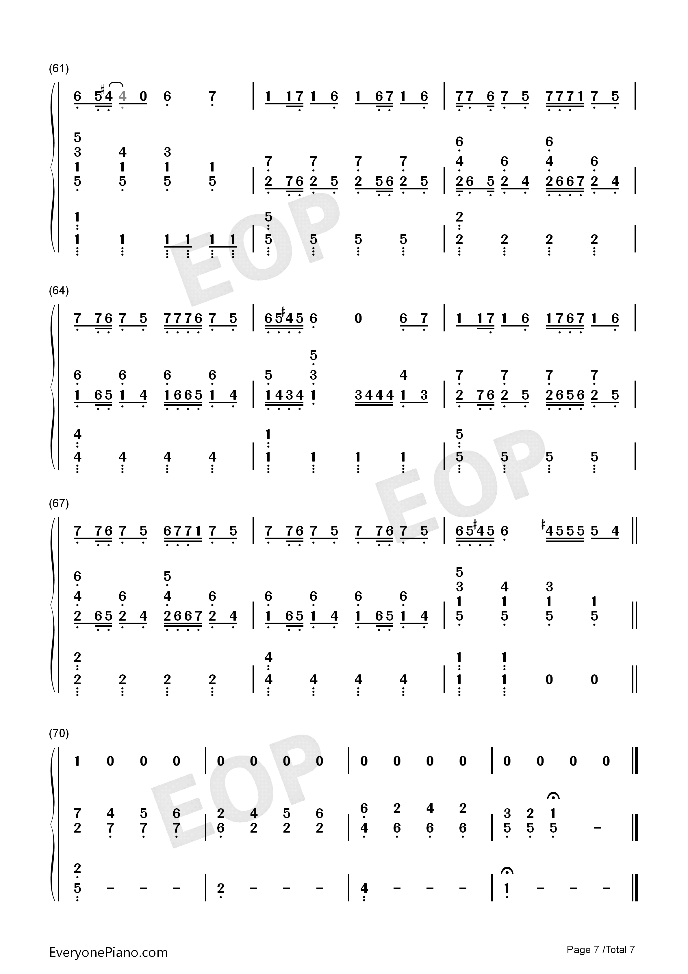 Diamond_Heart钢琴简谱_Alan_Walker_Sophia_Somajo演唱