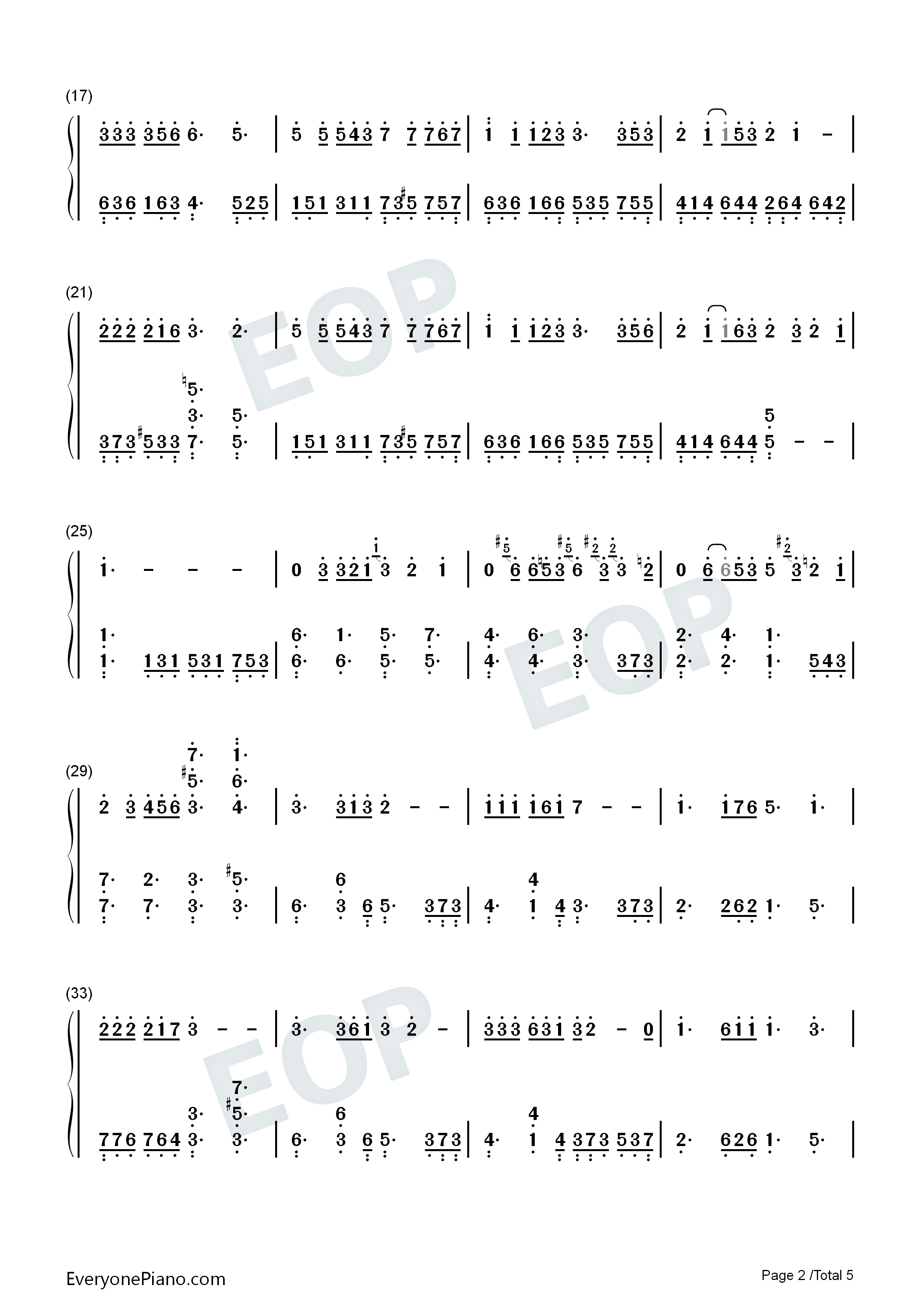 给自已的情书钢琴简谱_王菲演唱