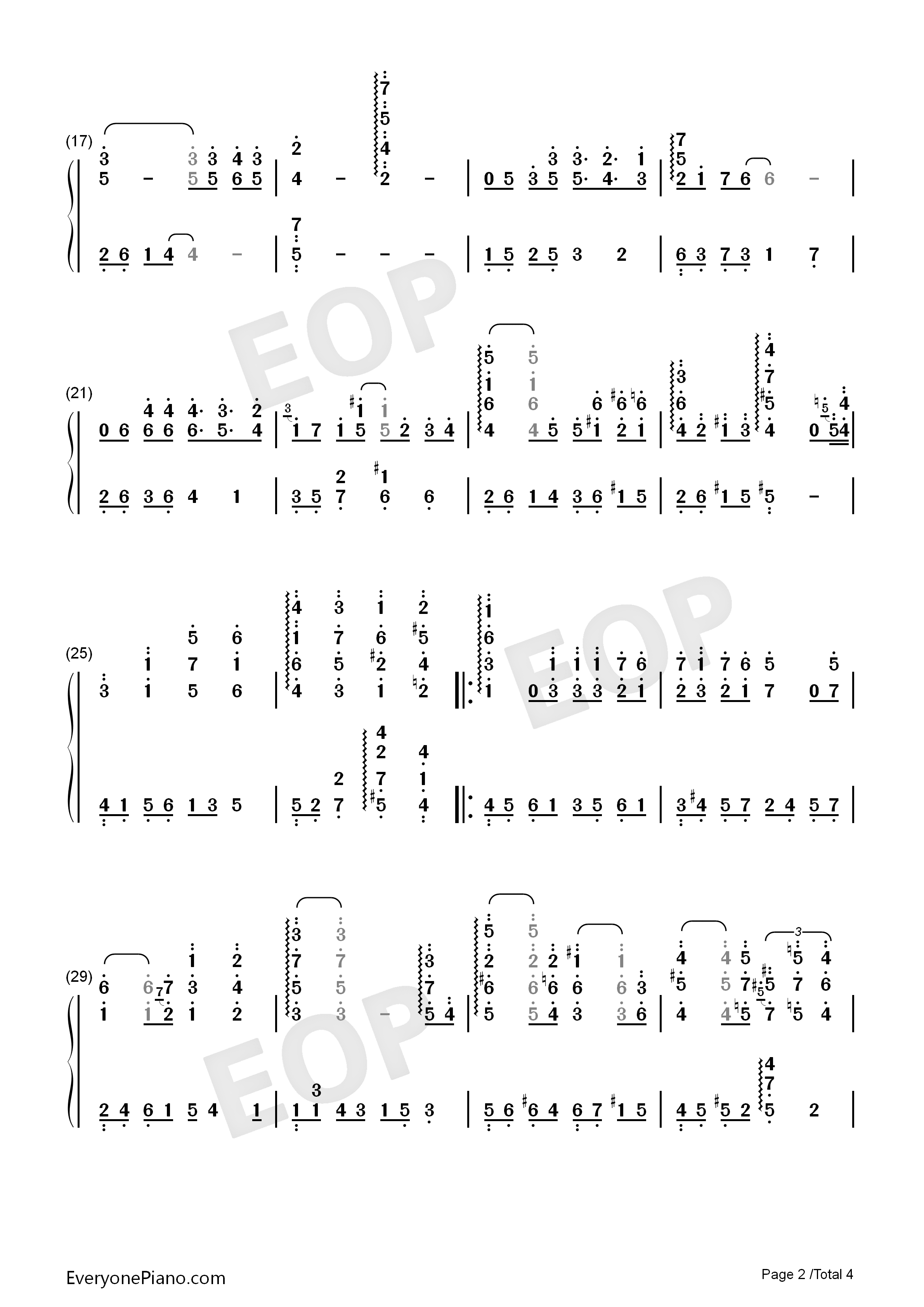 Promised_Memories钢琴简谱_志仓千代丸演唱