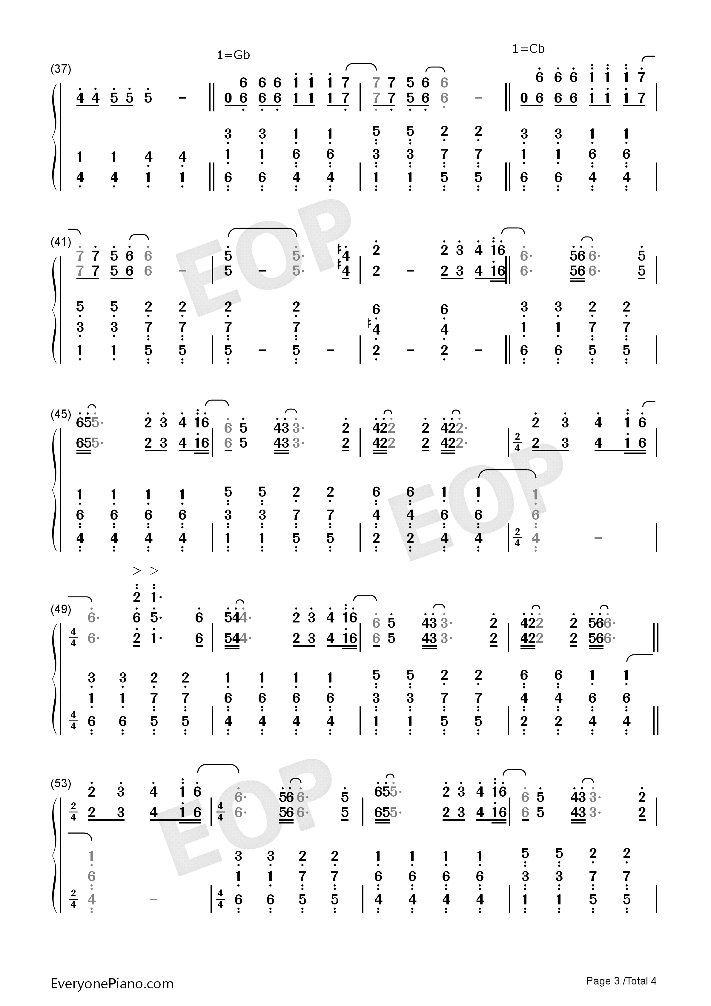 Life_Eternal钢琴简谱_Ghost演唱