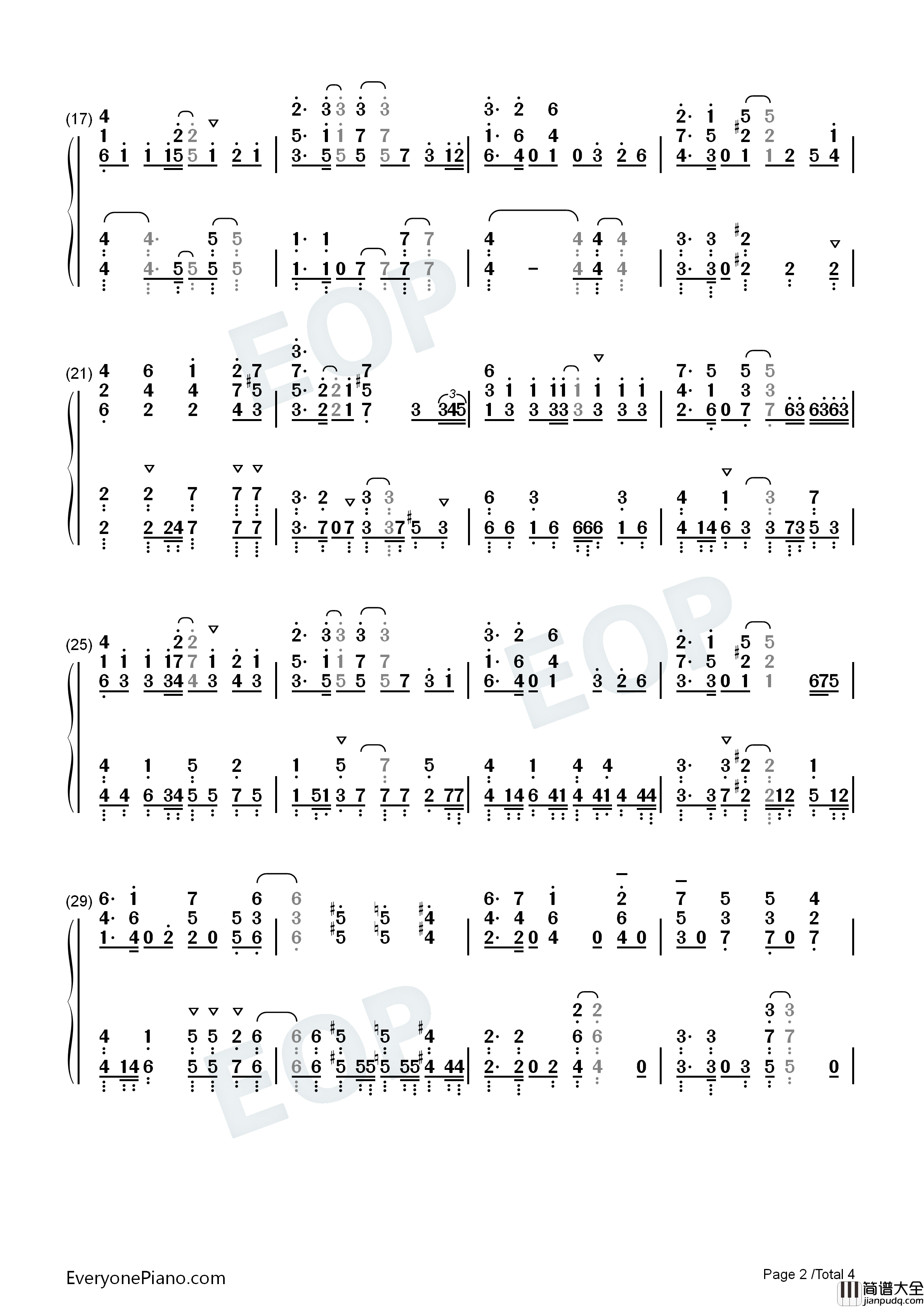 Against钢琴简谱_石原夏织演唱