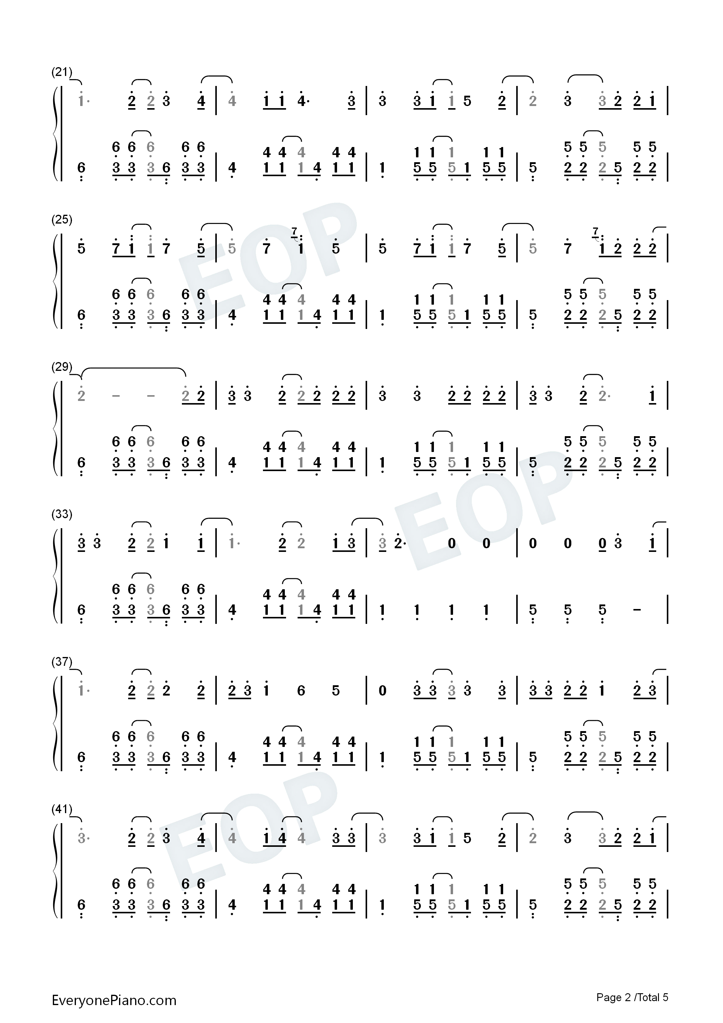 Formidable钢琴简谱_Twenty_One_Pilots演唱