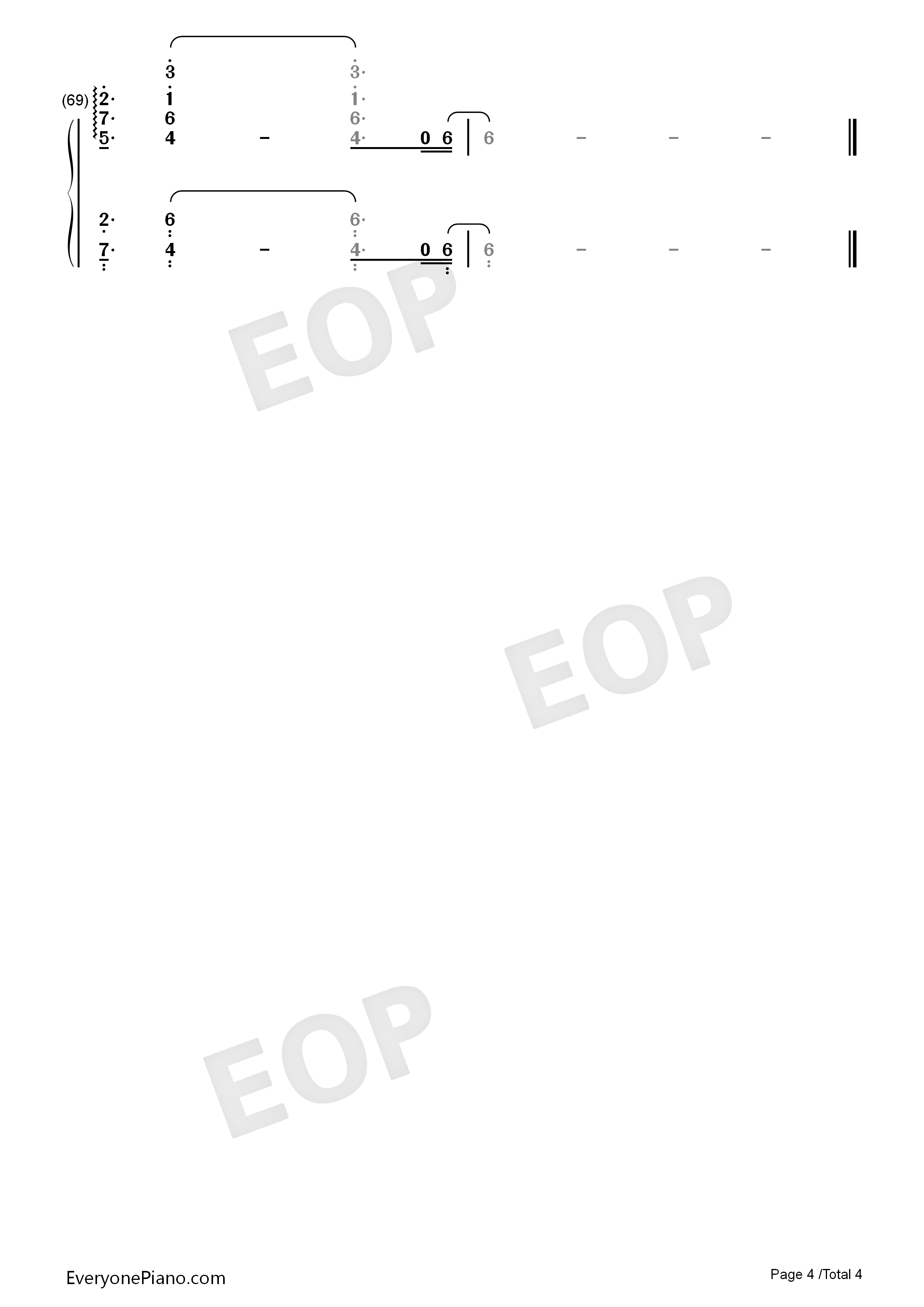 願い事ひとつだけ钢琴简谱_小松未歩演唱