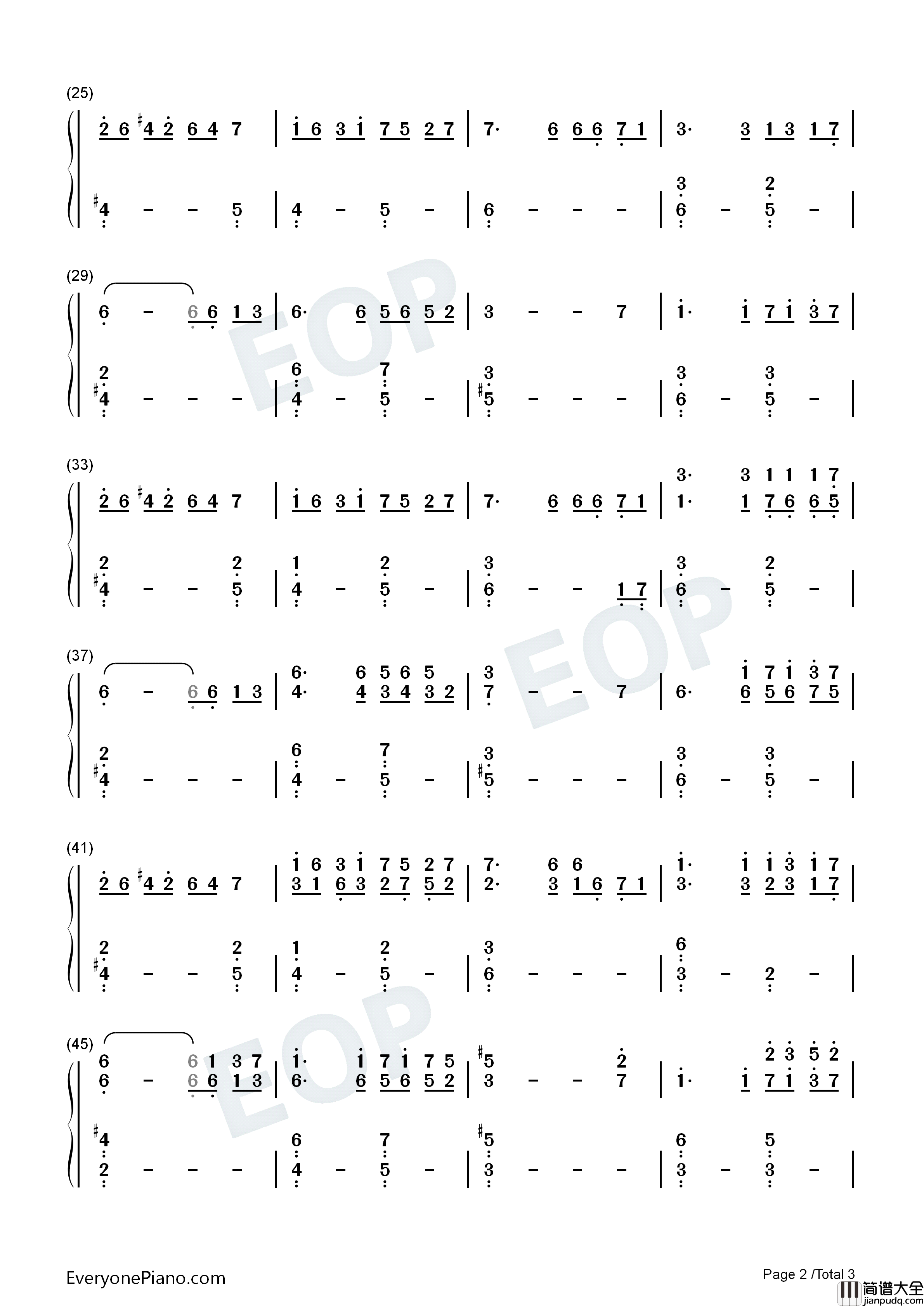 おてんば恋娘钢琴简谱_东方Project演唱