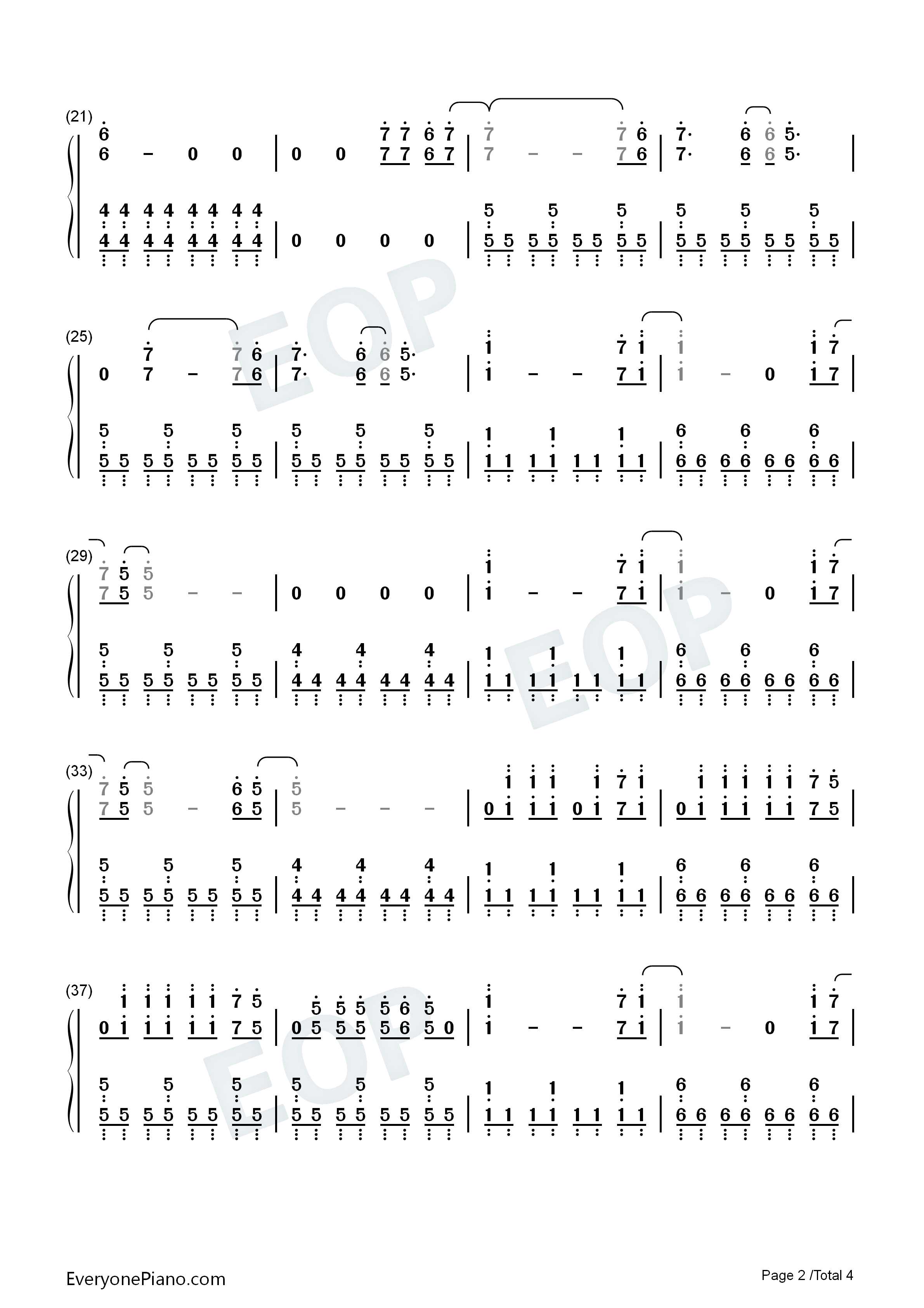 Alice钢琴简谱_Avril_Lavigne演唱