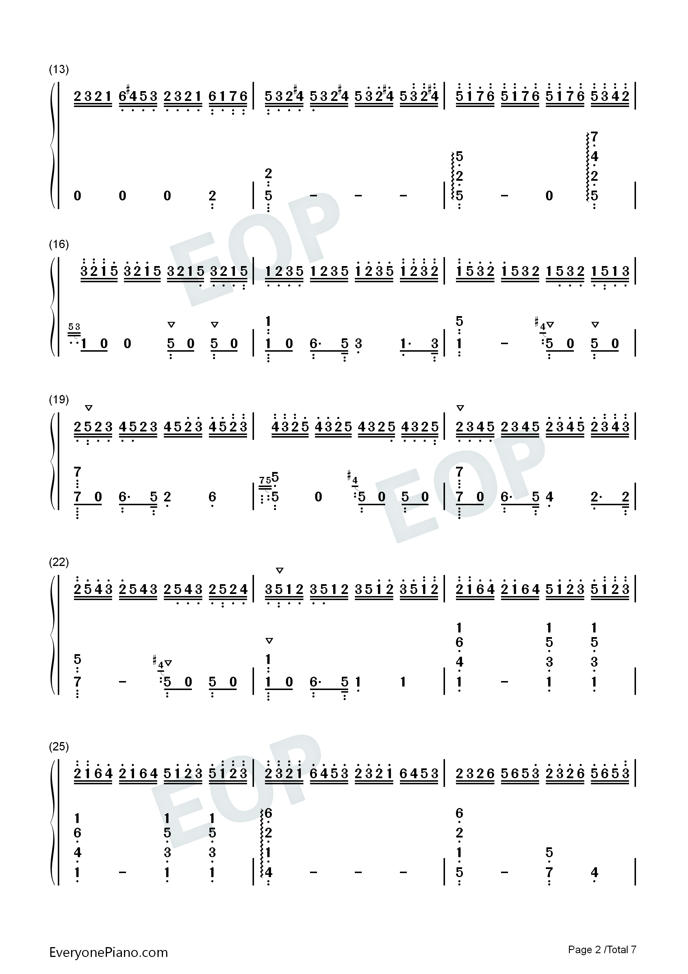 肖邦练习曲_Op_10_No_8钢琴简谱_肖邦演唱