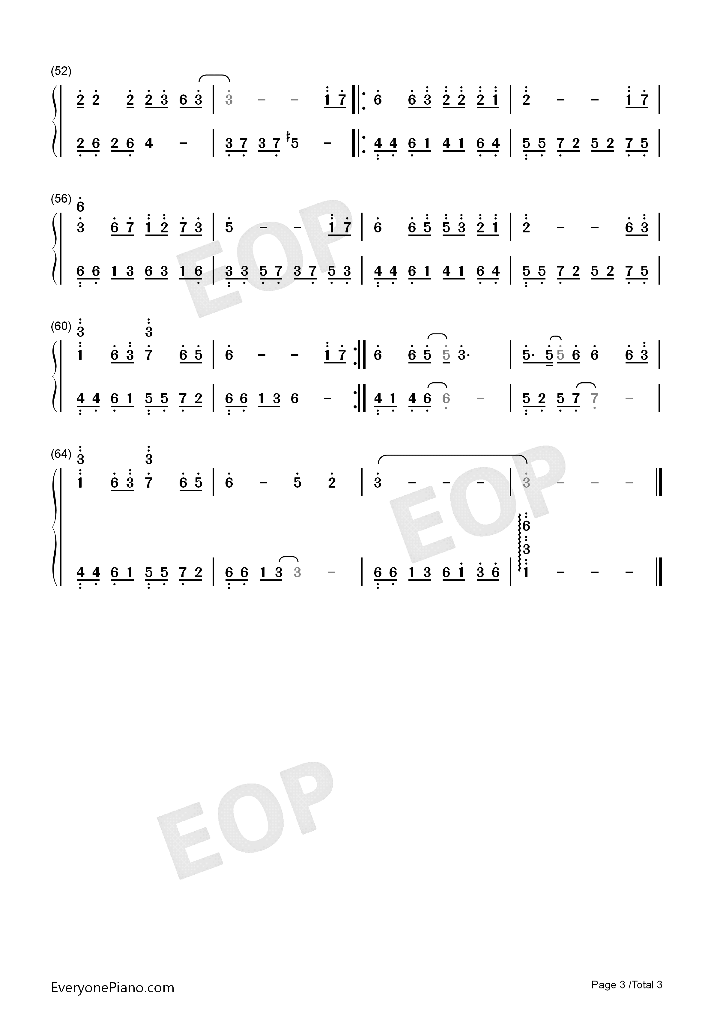 风筝误钢琴简谱_刘珂矣演唱