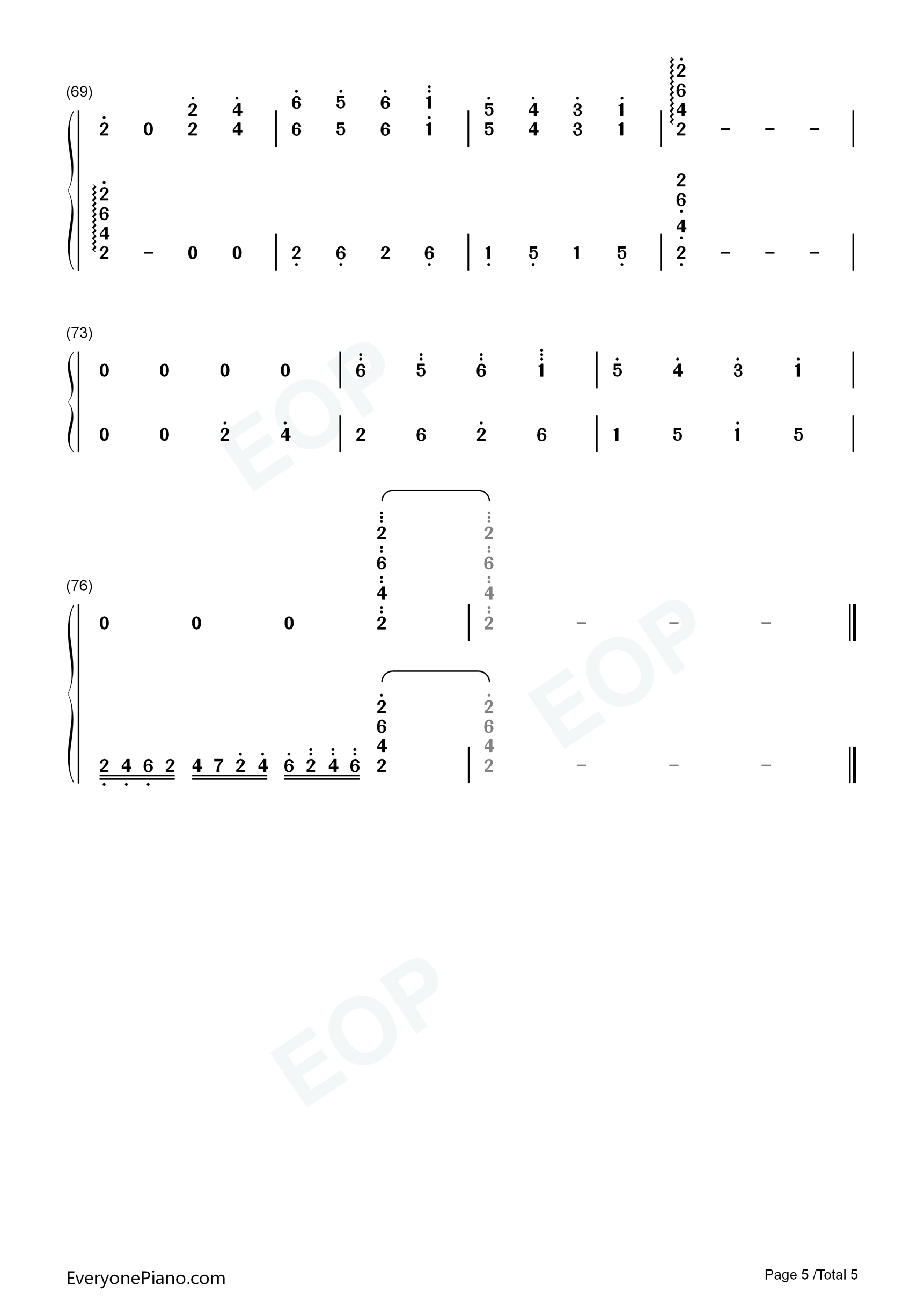 初心钢琴简谱_方岽清演唱