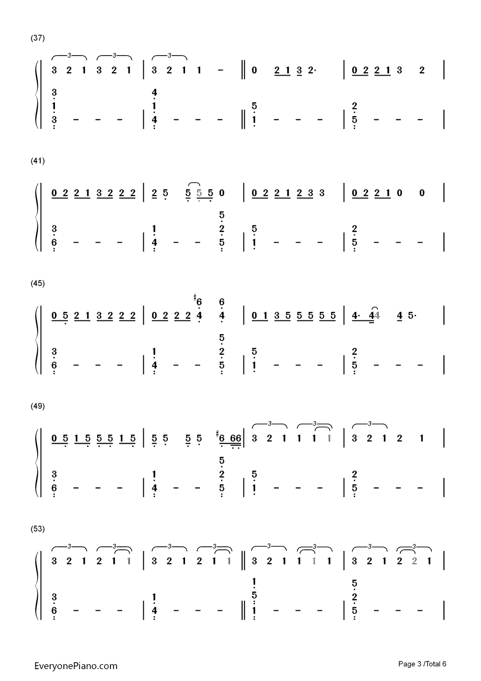 Good_Girls钢琴简谱_5_Seconds_of_Summer演唱