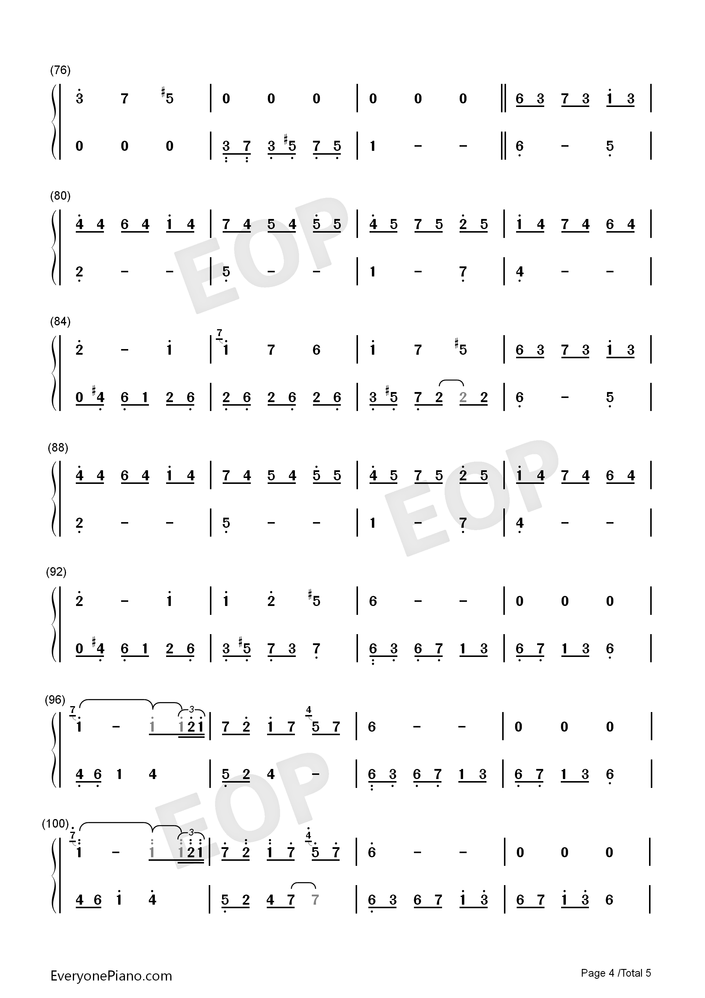 Memories_Of_The_Winter钢琴简谱_The_Daydream演唱