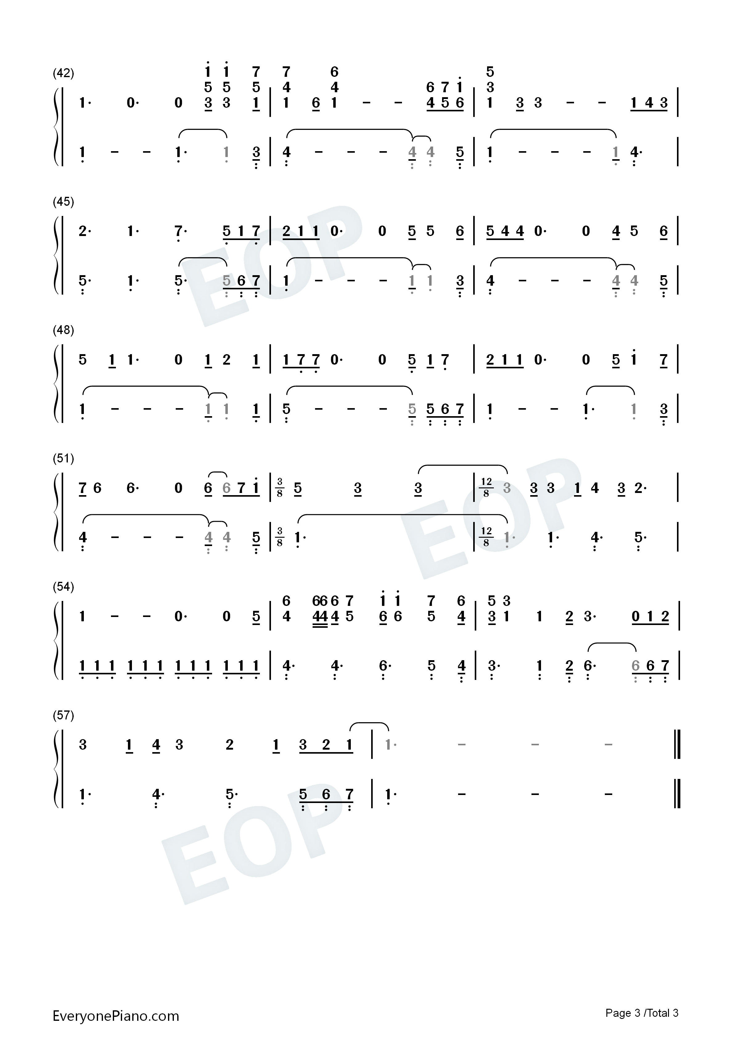 Fairytale_of_New_York钢琴简谱_The_Pogues_Kirsty_MacColl演唱