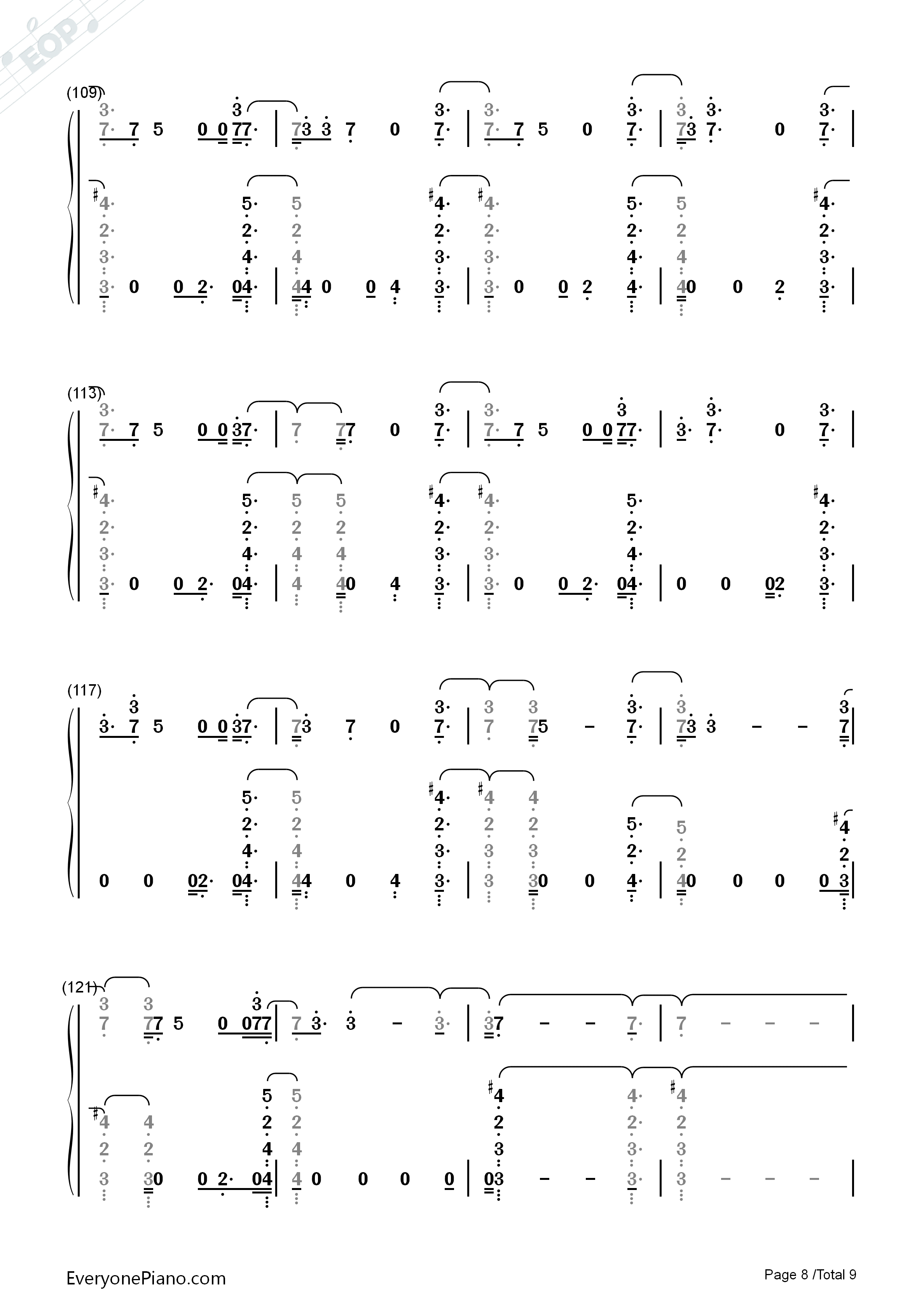 Already_Won钢琴简谱_Kehlani演唱