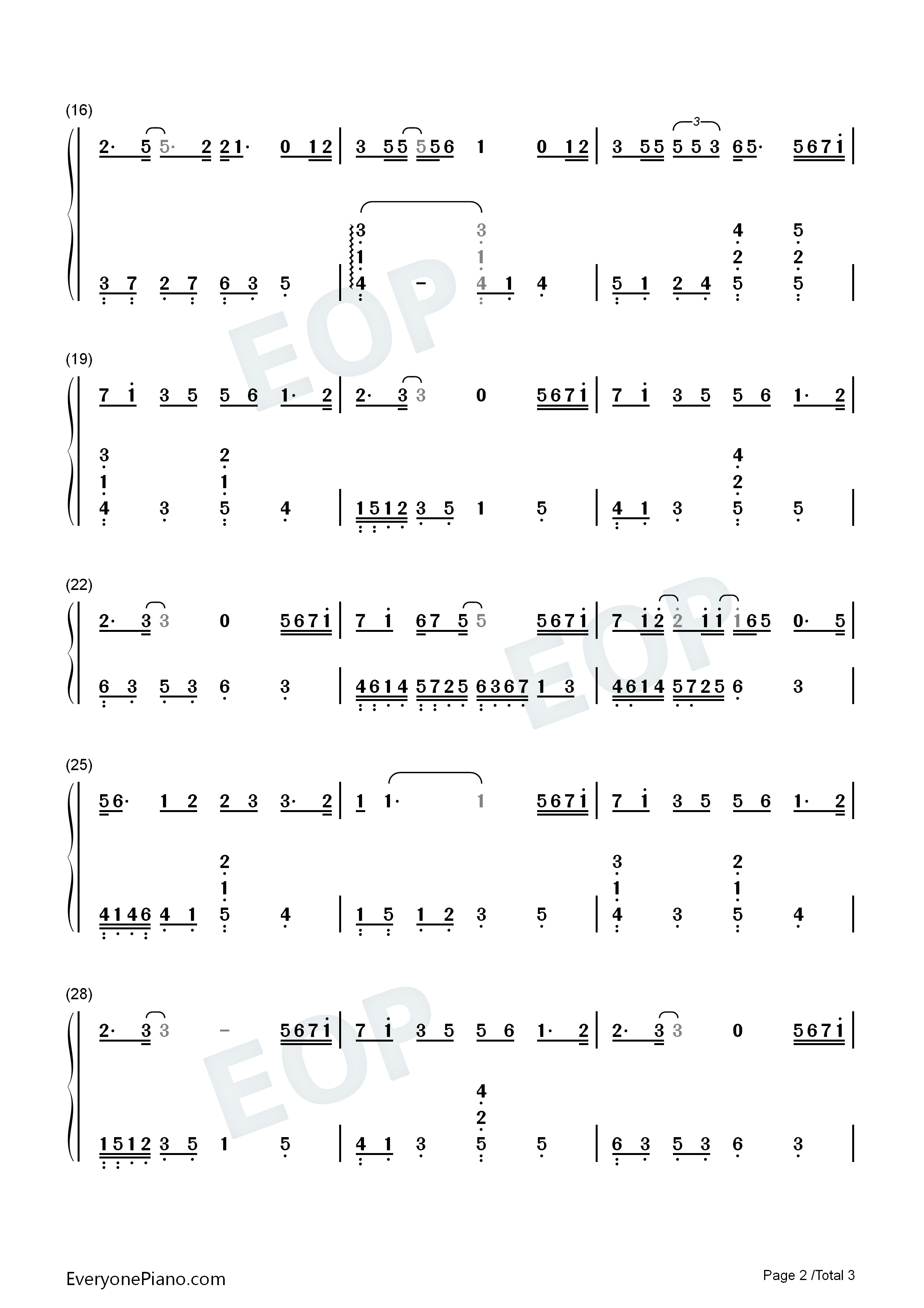叶子钢琴简谱_阿桑演唱