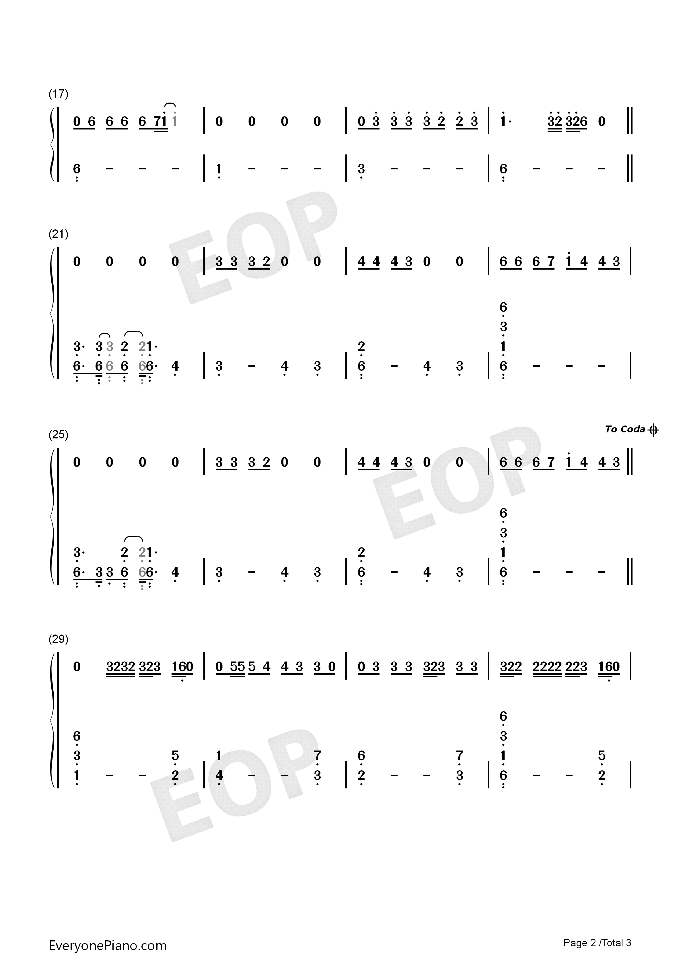 You_Dont_Get_Me_High_Anymore钢琴简谱_Billie_Eilish演唱