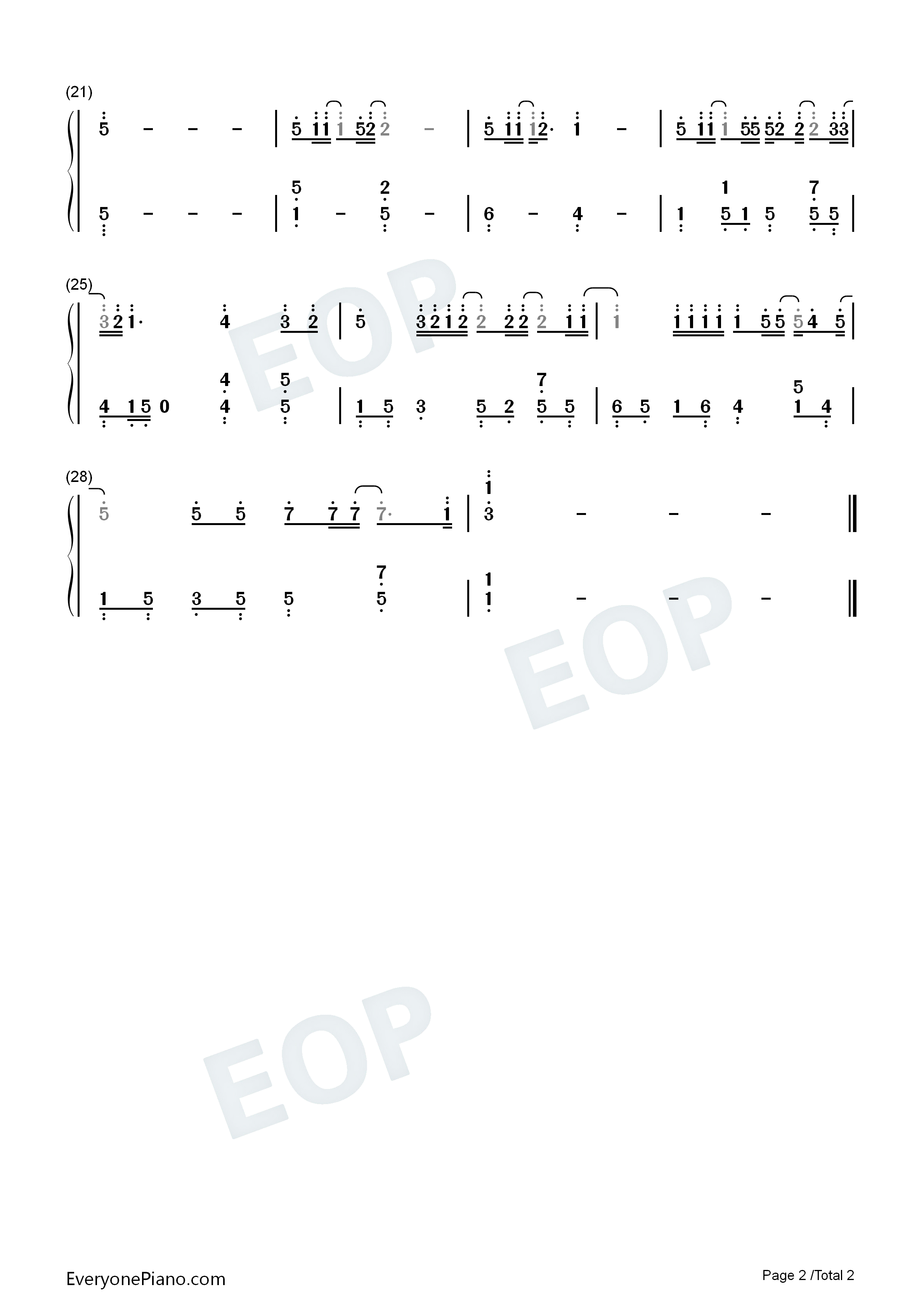 弗丽嘉钢琴简谱_丁当演唱