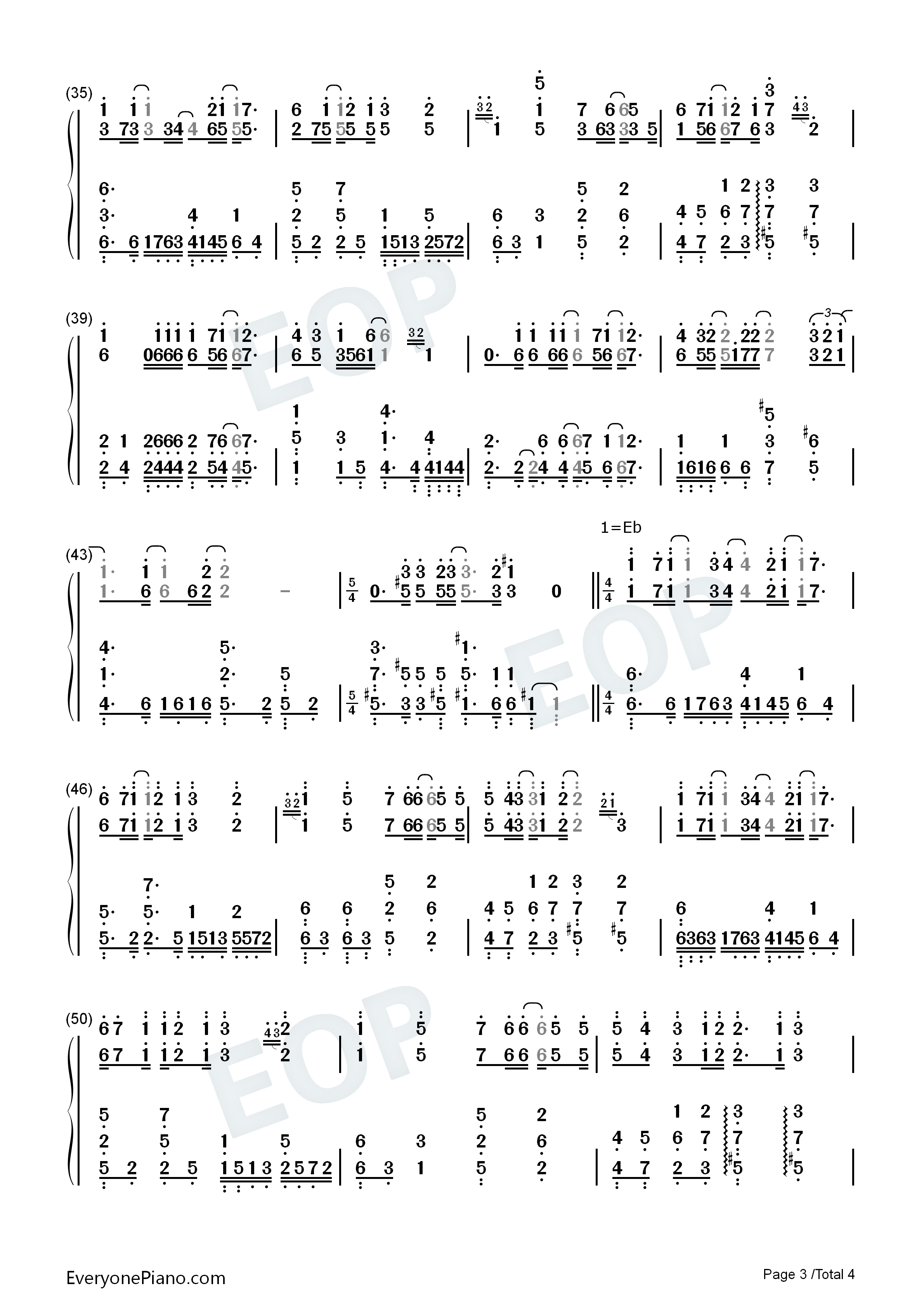 你的爱钢琴简谱_王力宏演唱