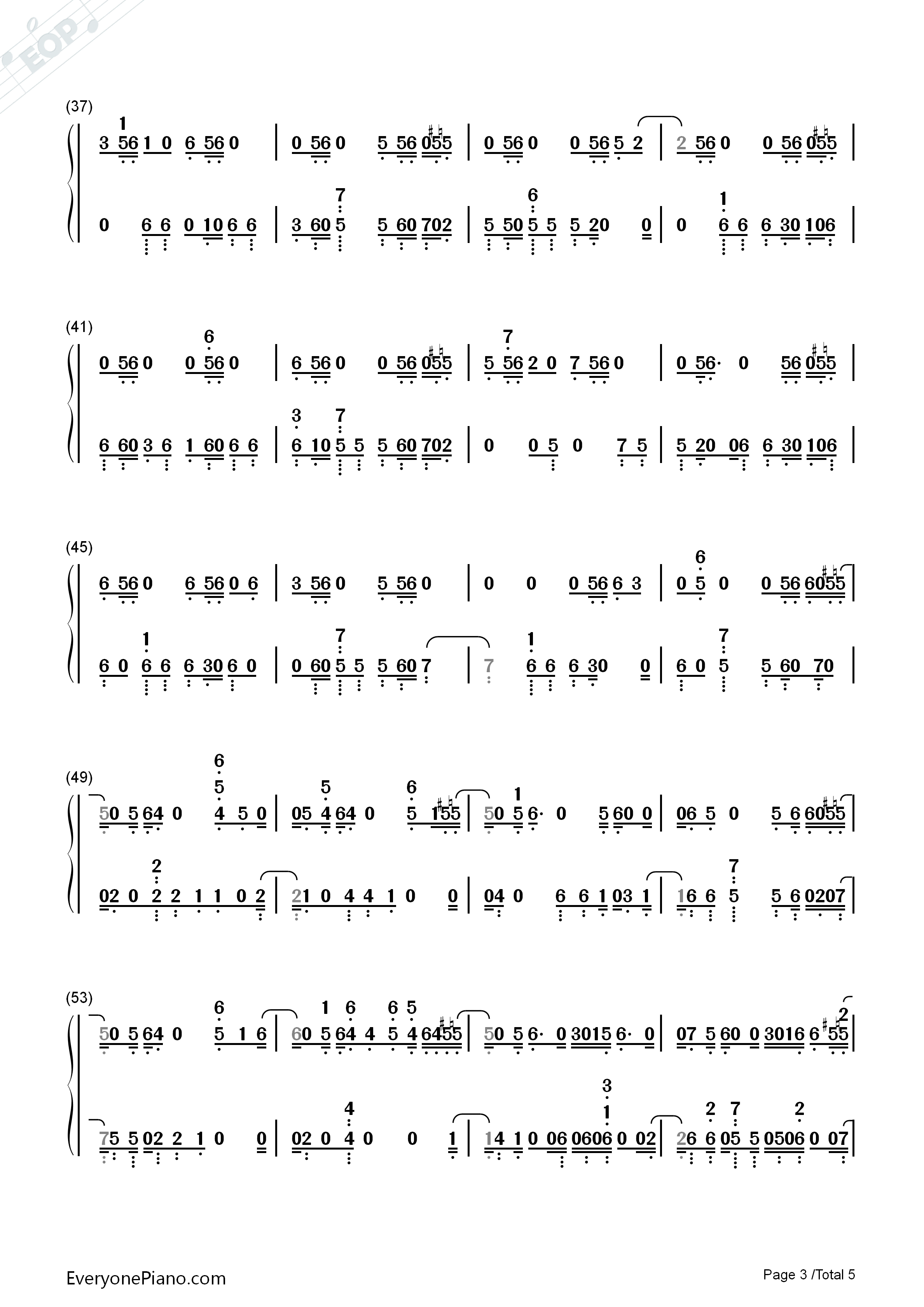 Pray_for_Me钢琴简谱_The_Weeknd_Kendrick_Lamar演唱