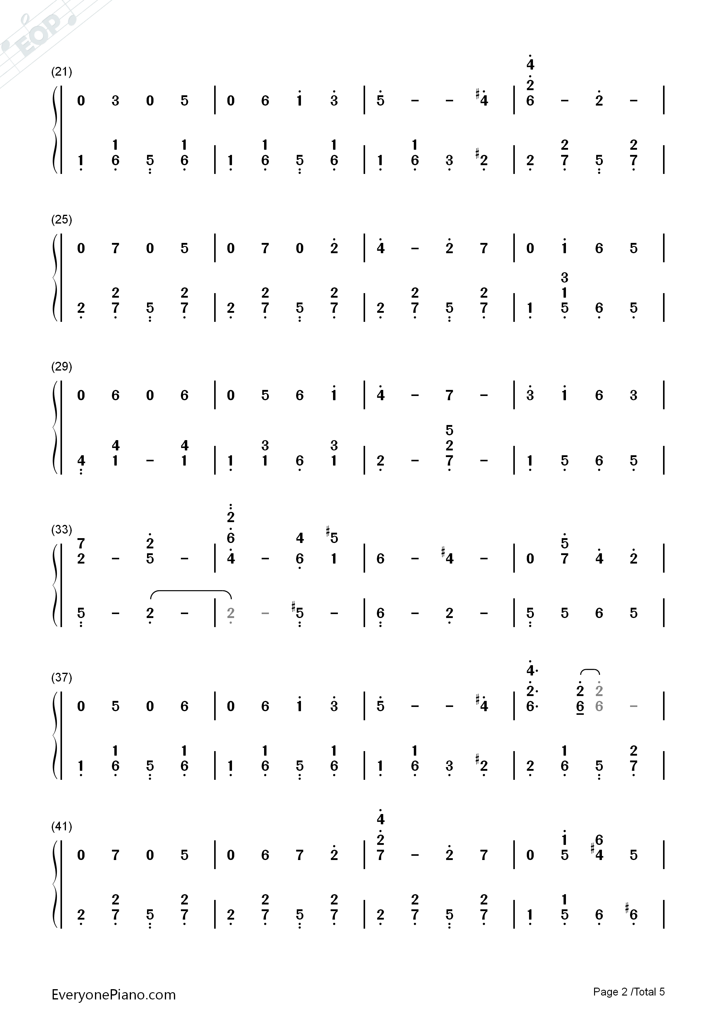 Rudolph_the_Red钢琴简谱_Johnny_Marks演唱