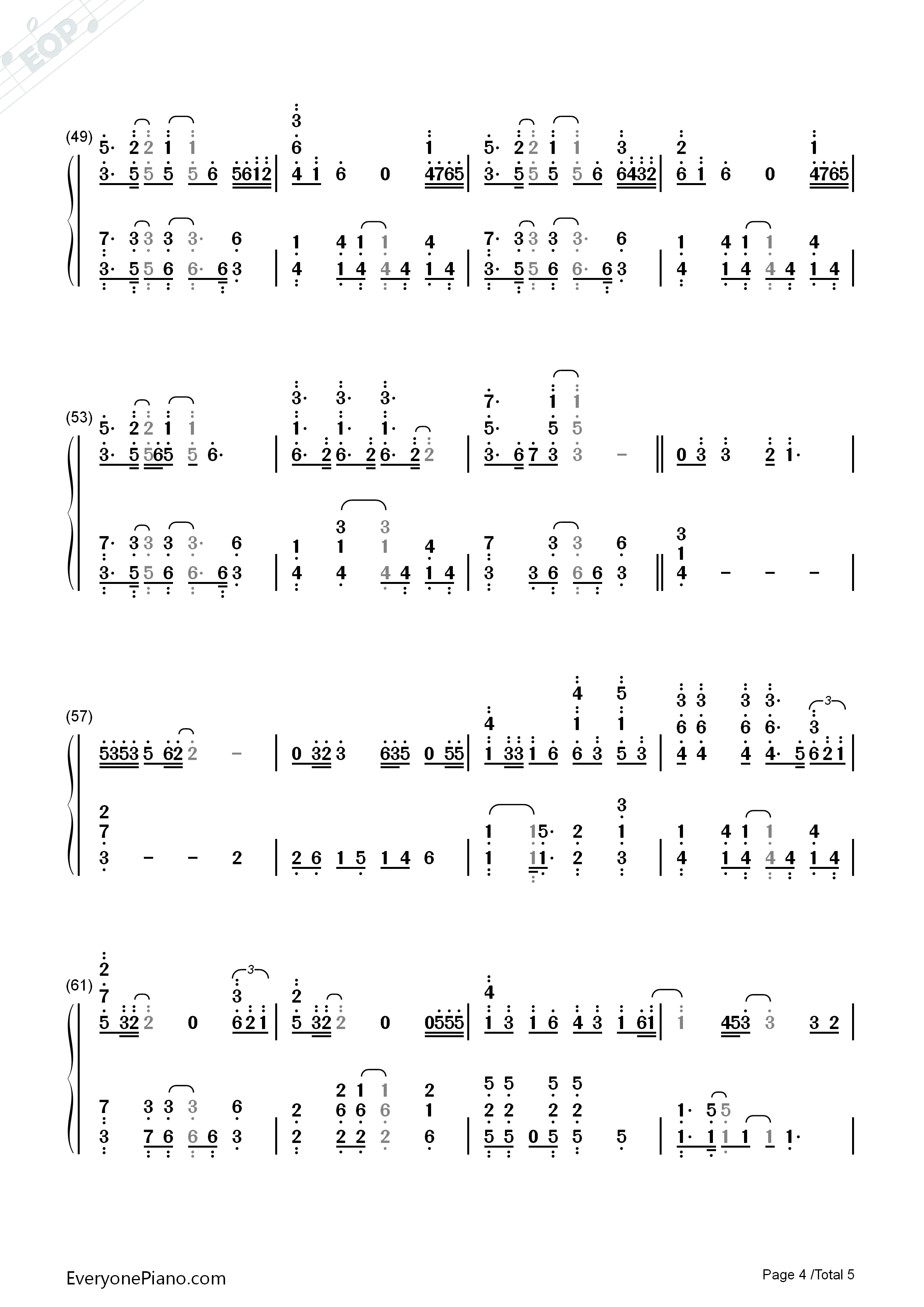 Rain钢琴简谱_金泰妍演唱