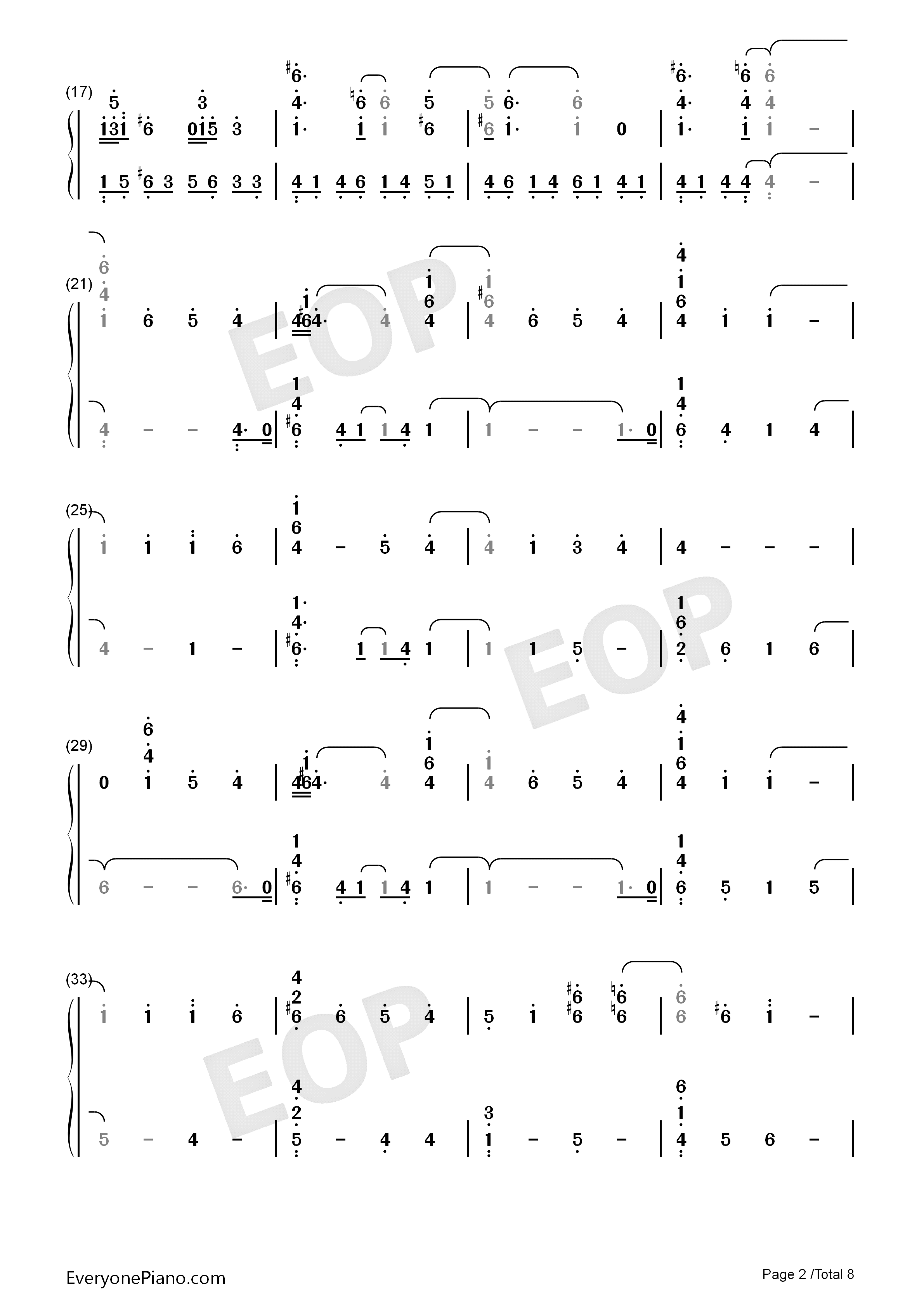 White_with_You钢琴简谱_折户伸治演唱