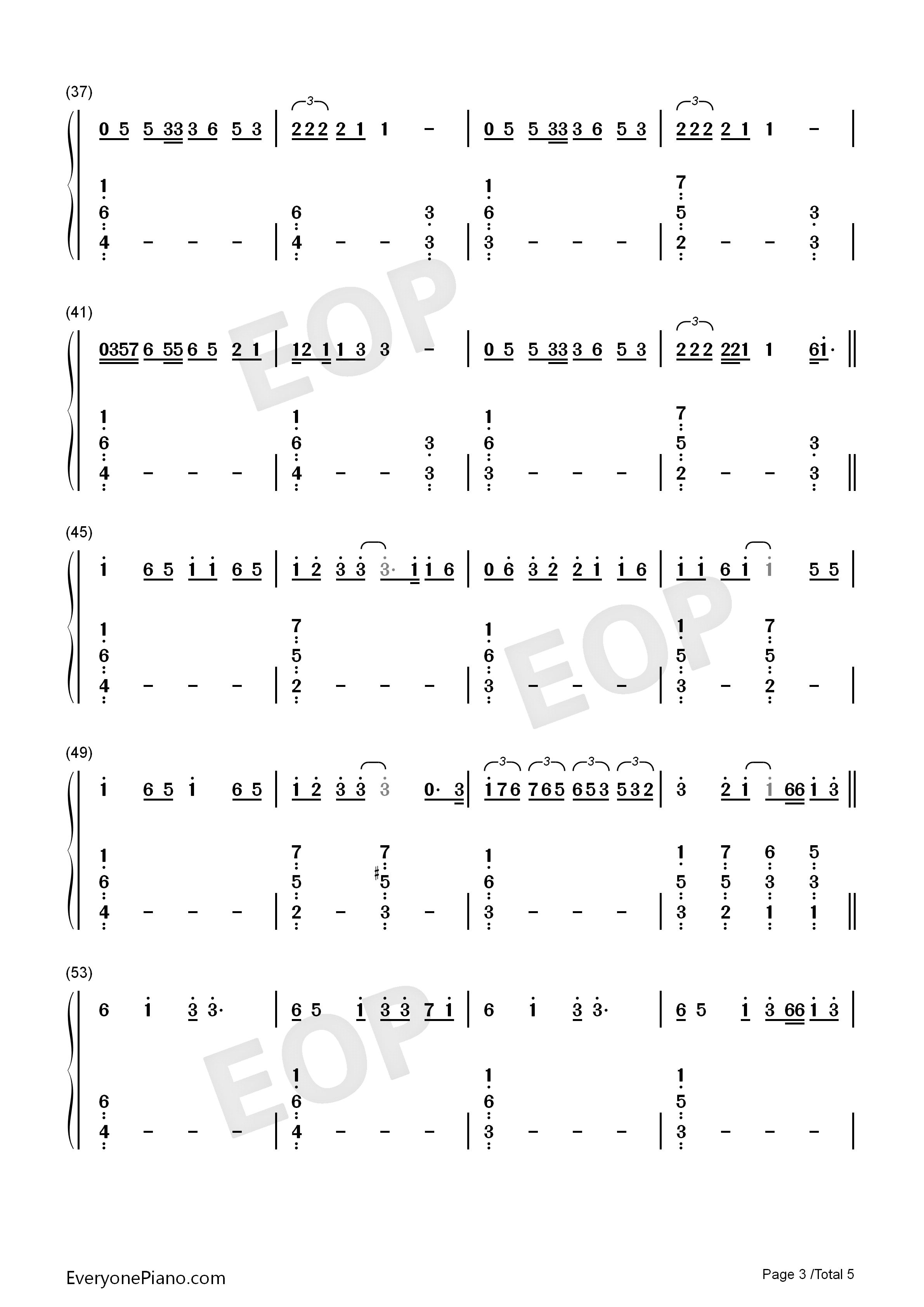 Call_You_Mine钢琴简谱_The_Chainsmokers_Bebe_Rexha演唱