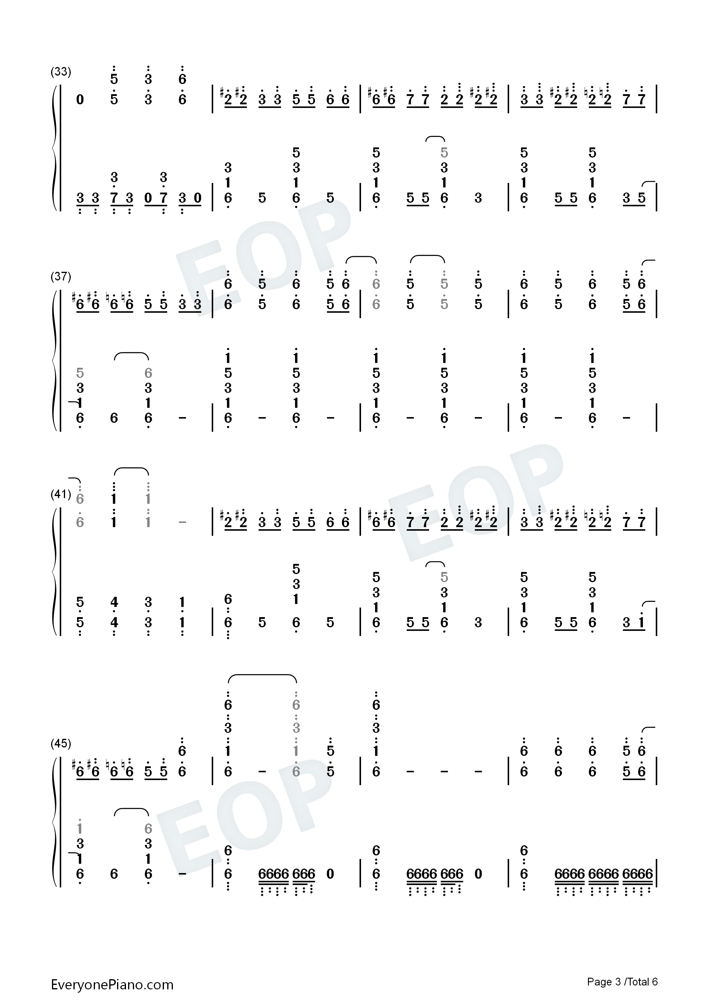 Grandeur钢琴简谱_Snow_Man演唱