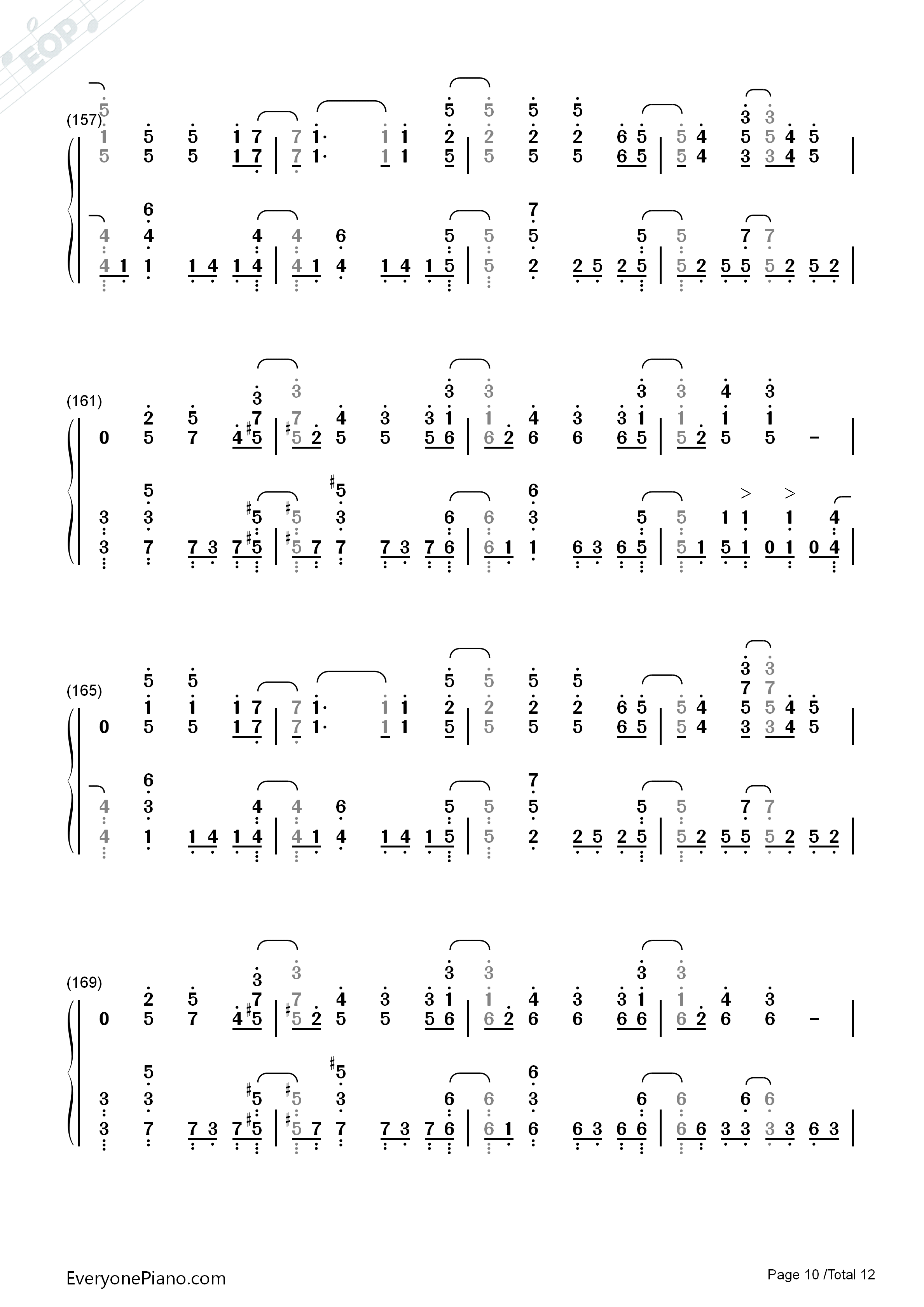 SAVIOR_OF_SONG钢琴简谱_ナノ_MY_FIRST_STORY演唱